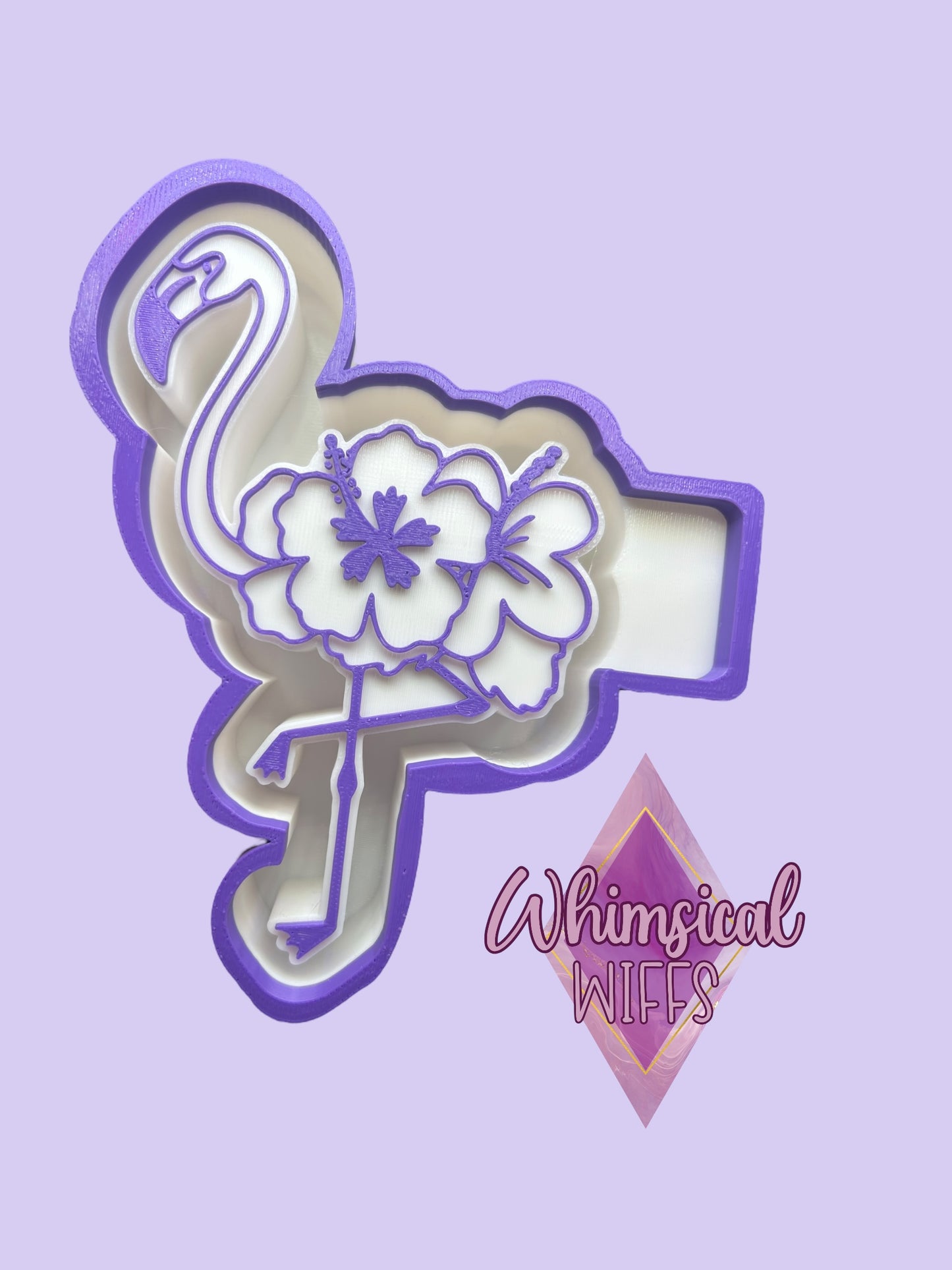 Flamingo with Flower Mold
