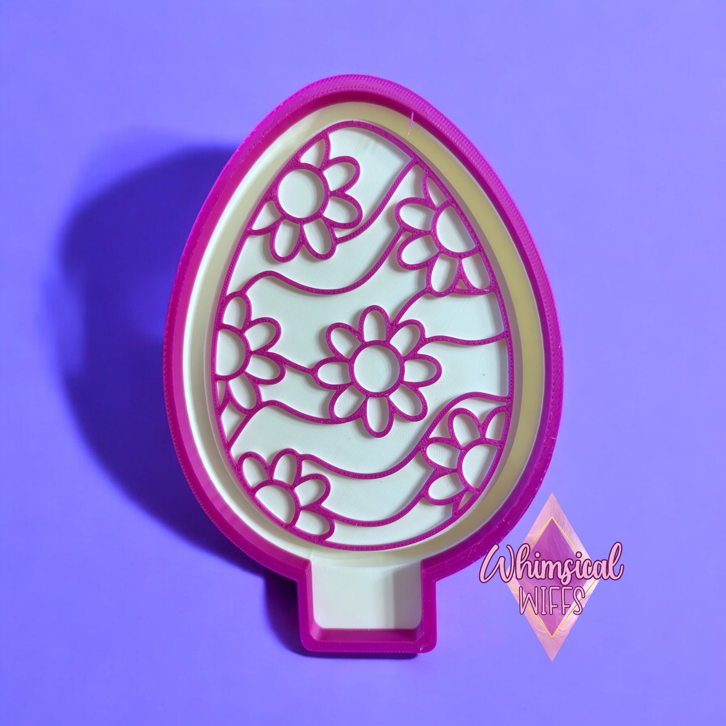 Floral Easter egg