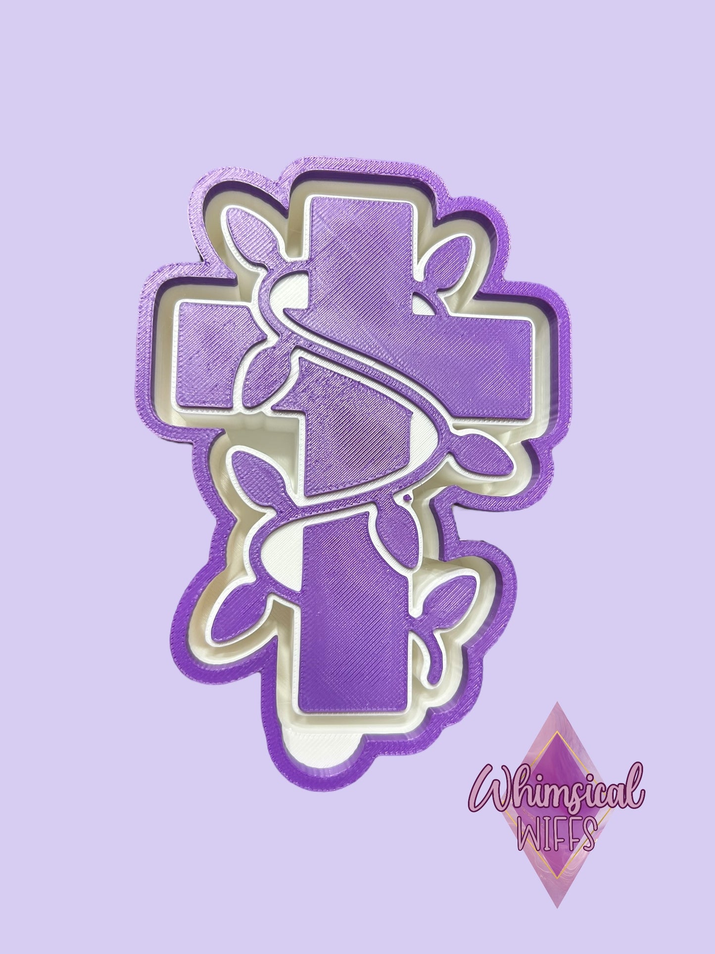 Cross w/ Christmas Lights Mold