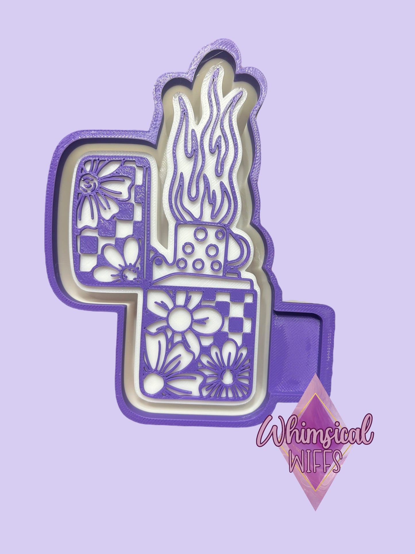 Floral Lighter Mold