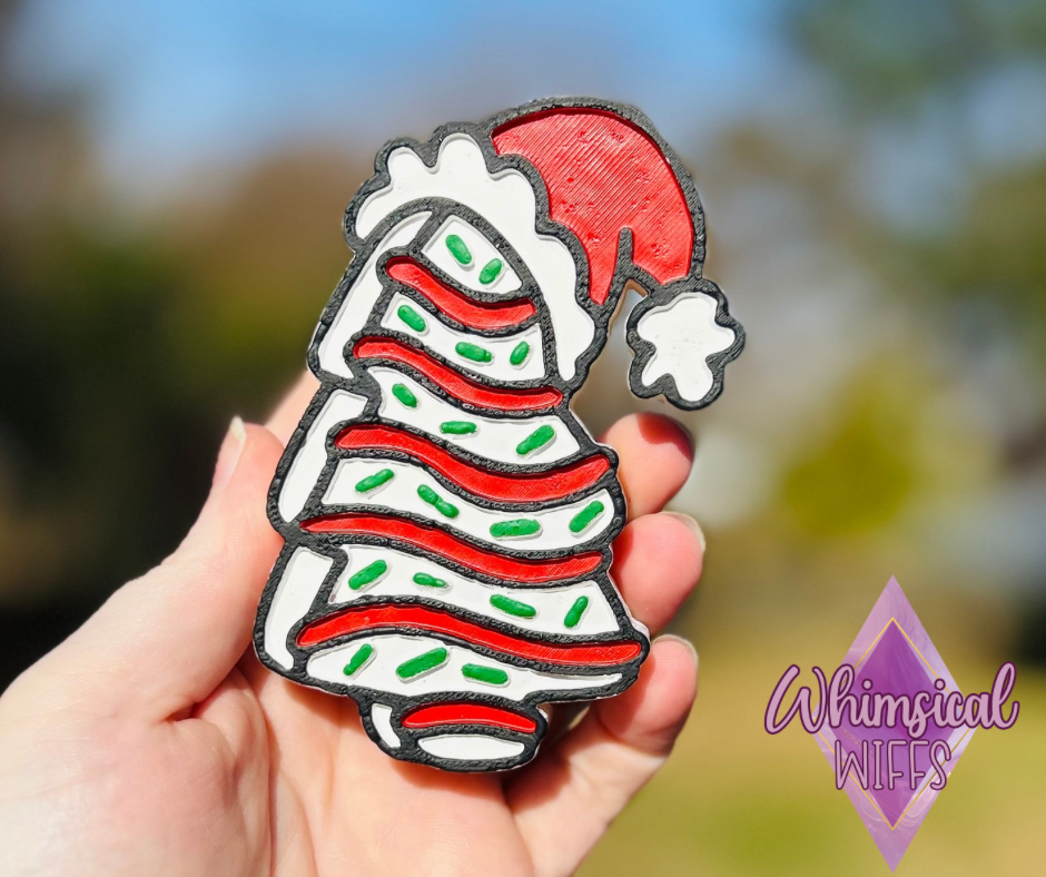 Christmas Snack Cake Freshie