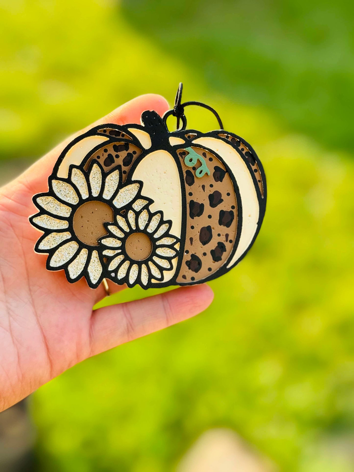 Floral Pumpkin Mold