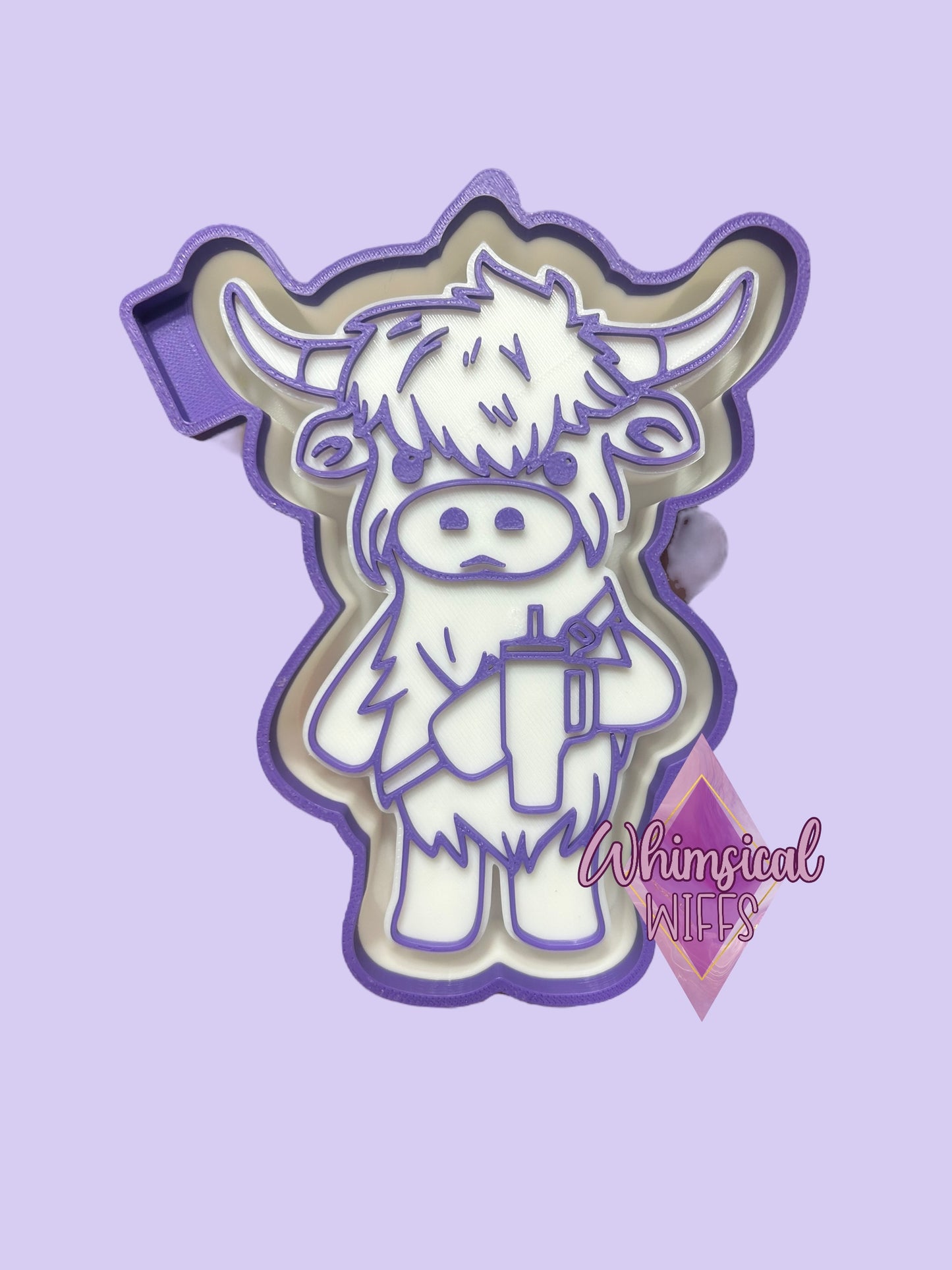 Boujee Highland Cow Mold