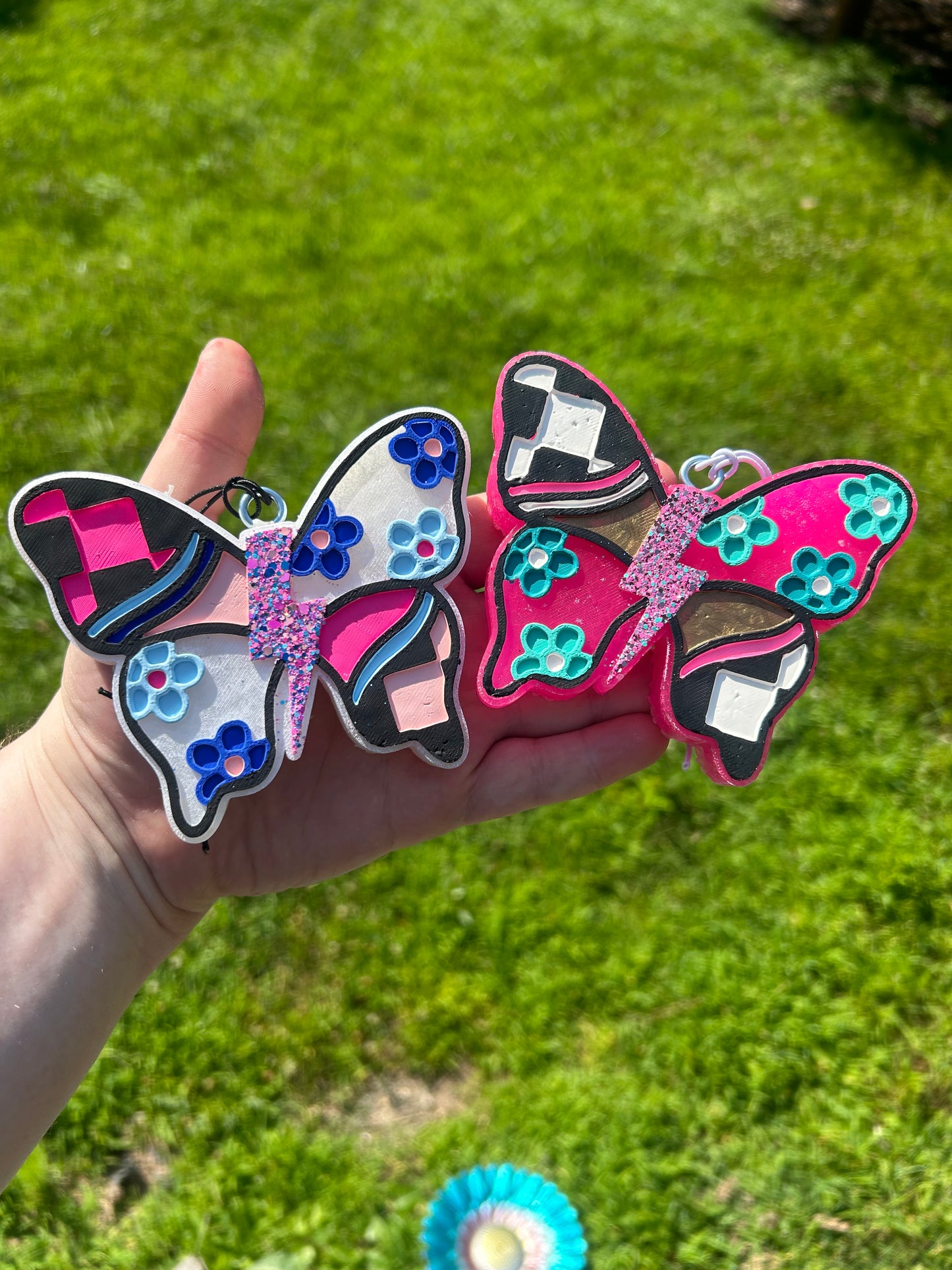 Groovy Butterfly Freshie