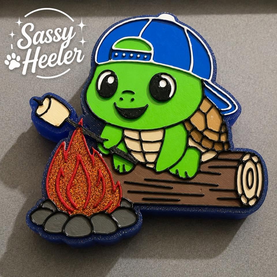 Campfire Turtle Mold