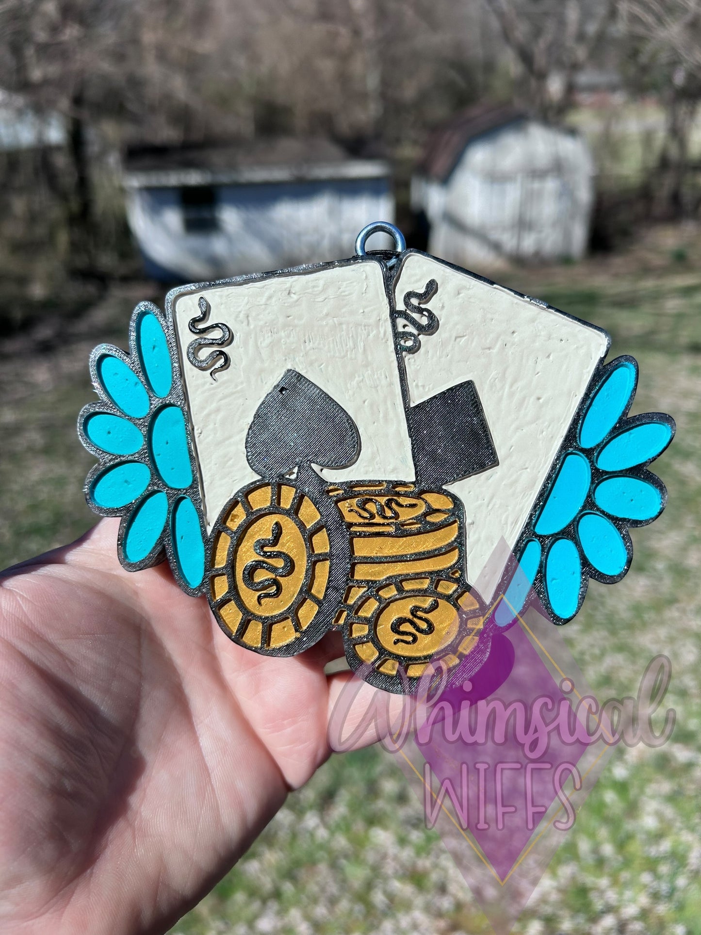 Cards with Concho and chips Freshie