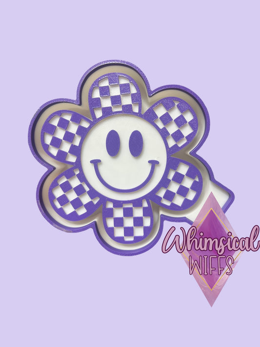 Checkered Daisy Mold