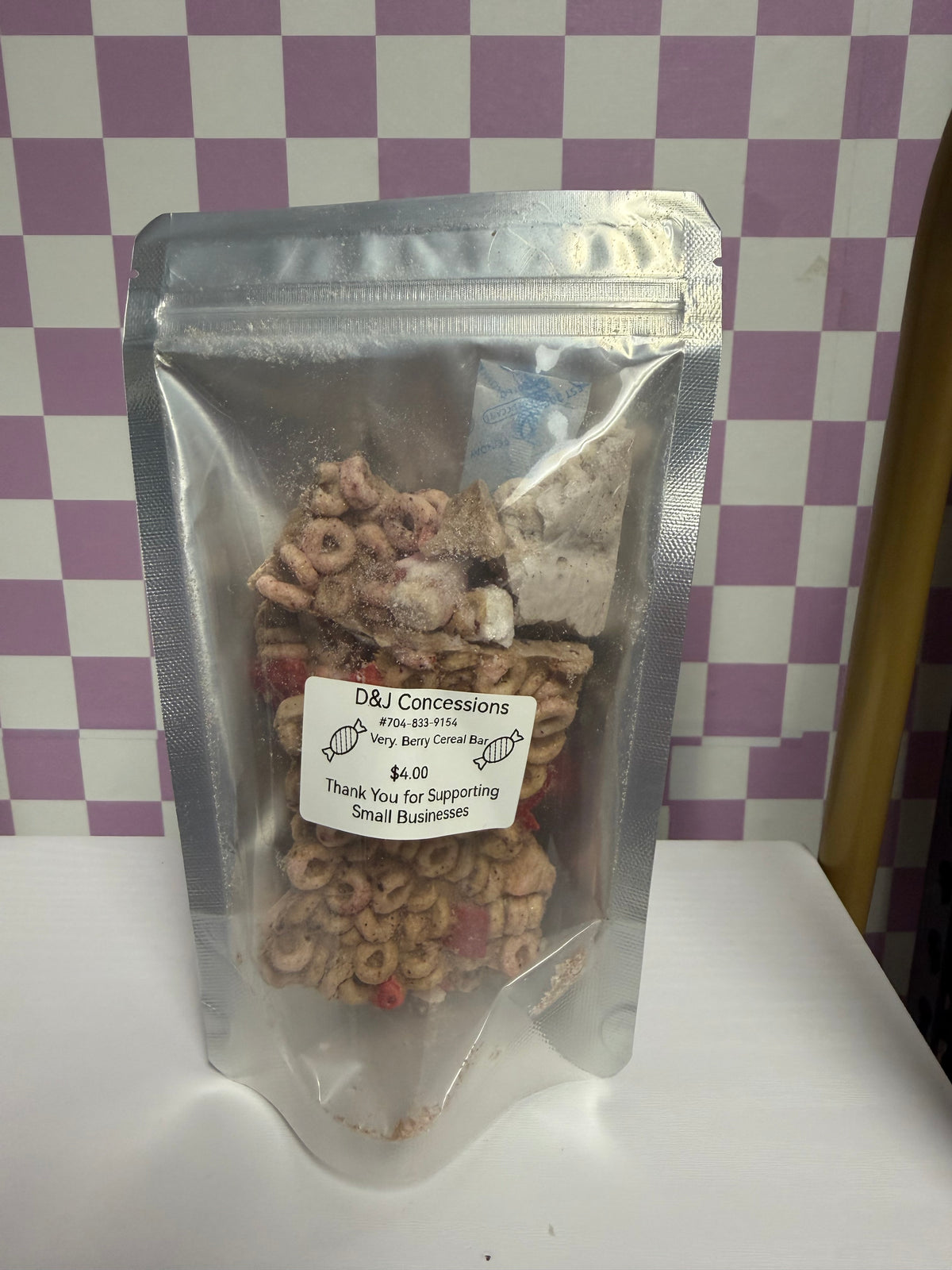 Very Berry Cereal Bar