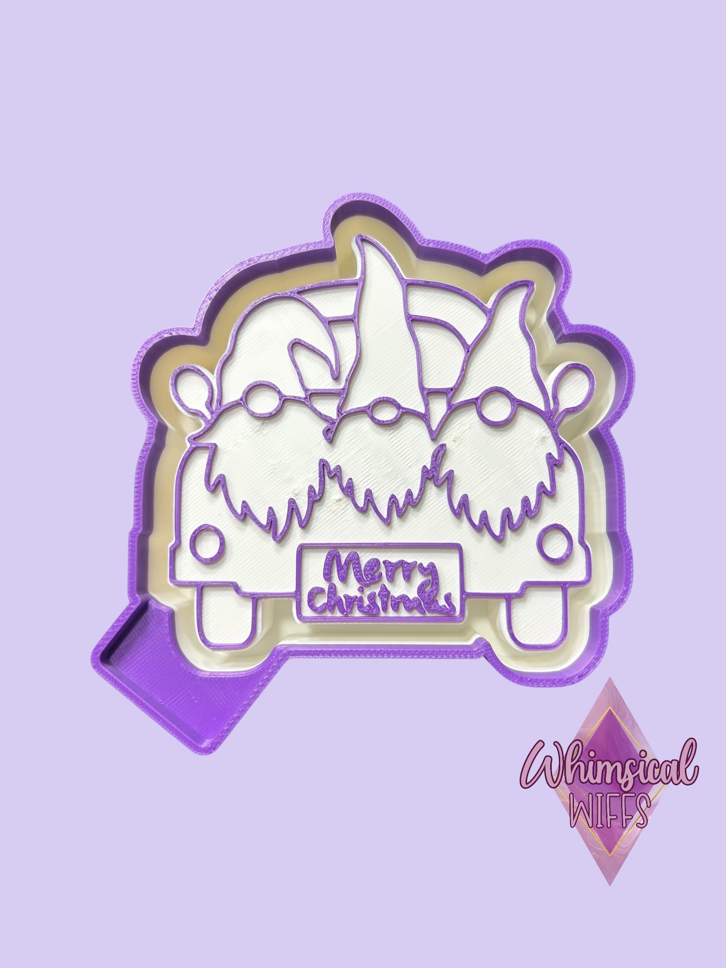 Christmas Gnomes on truck Mold