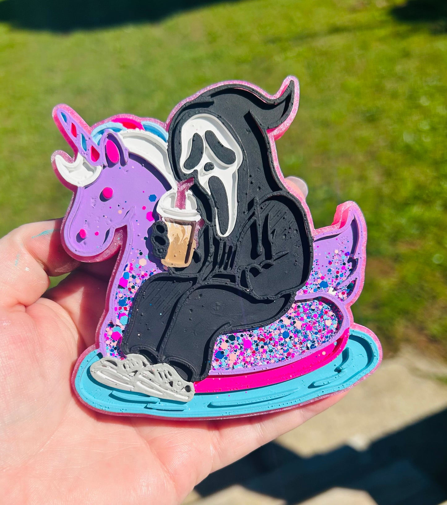GhostFace in a Floatie Mold