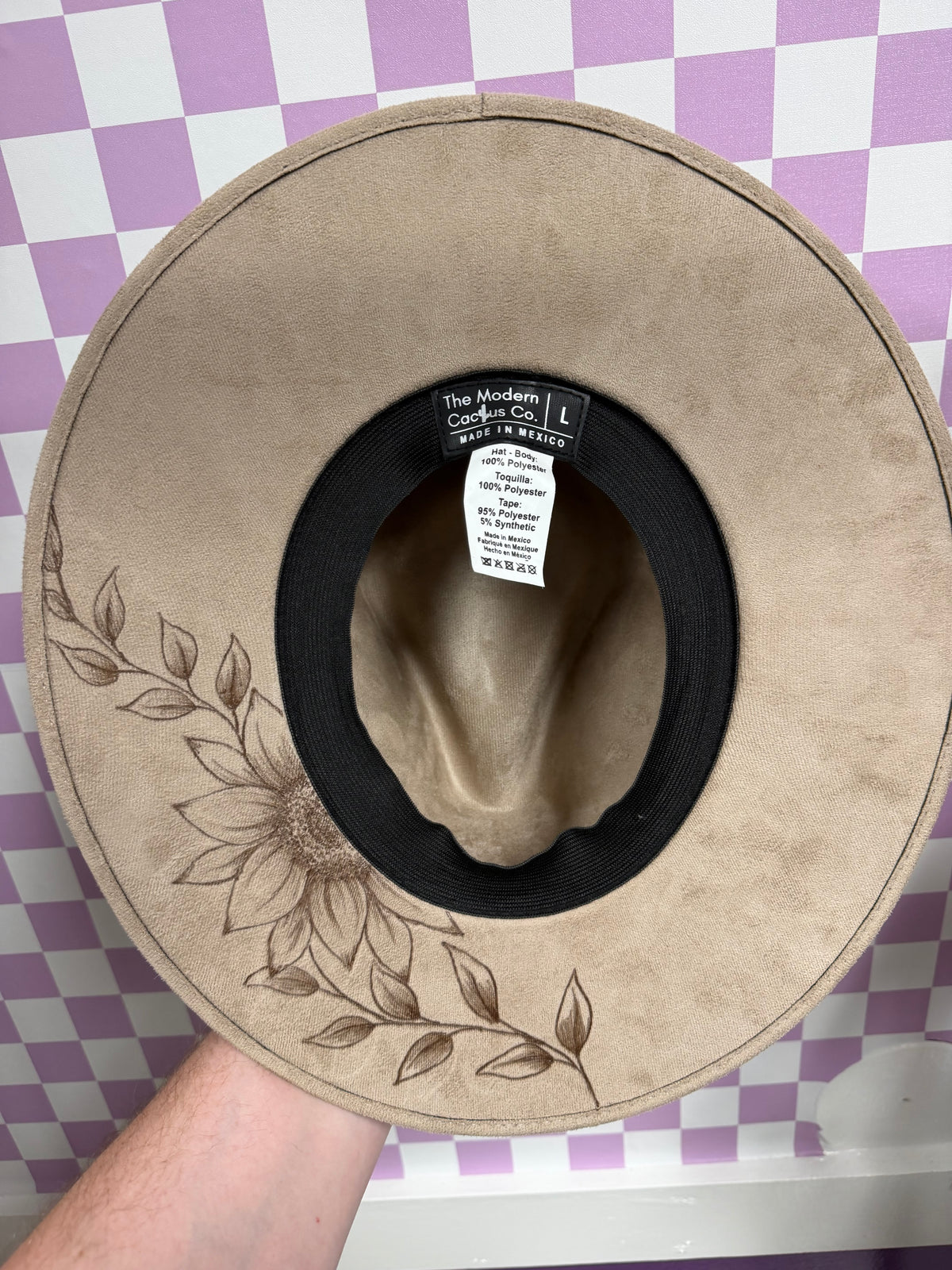 Hand-Engraved Hat #2