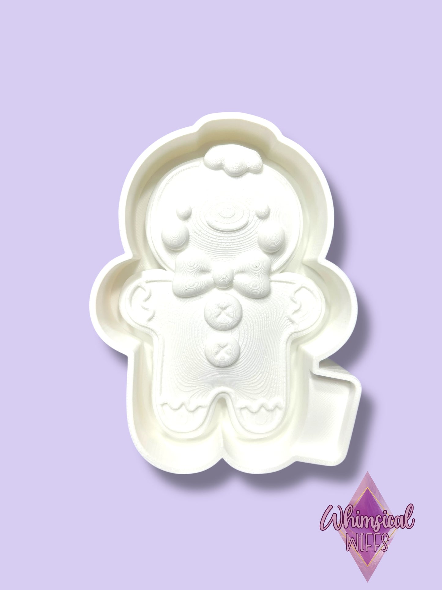 Gingerbread Man 3D Silicone Mold