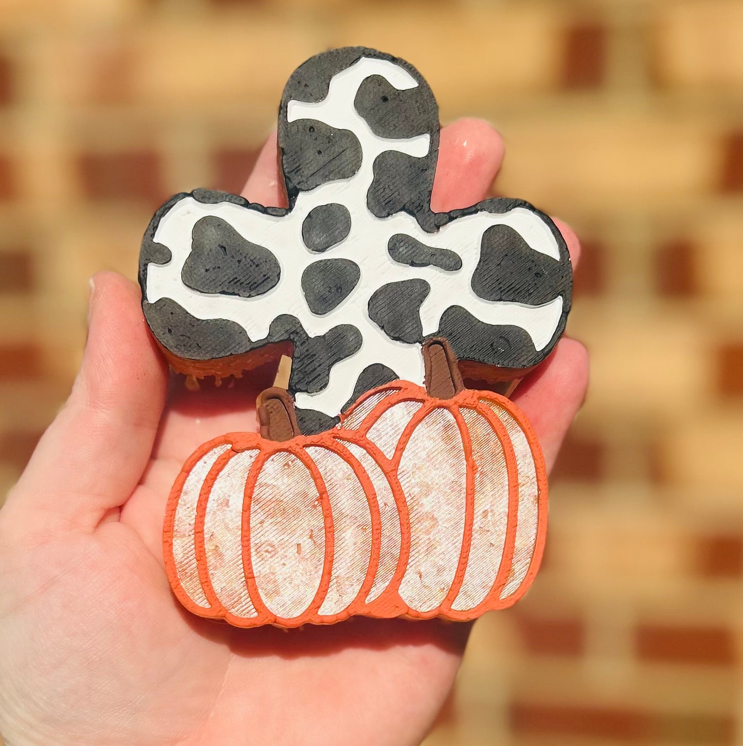 Fall Cowprint Cross Freshie