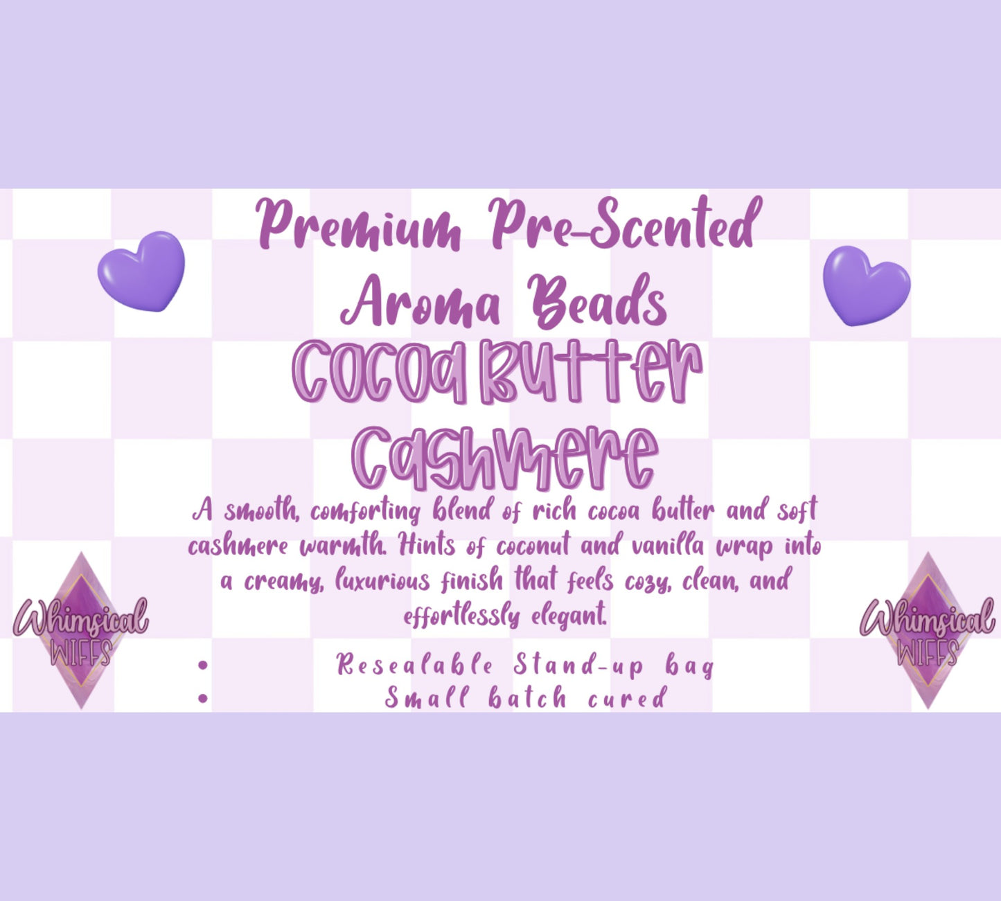 Cocoa Butter Cashmere Prescented Aroma Beads