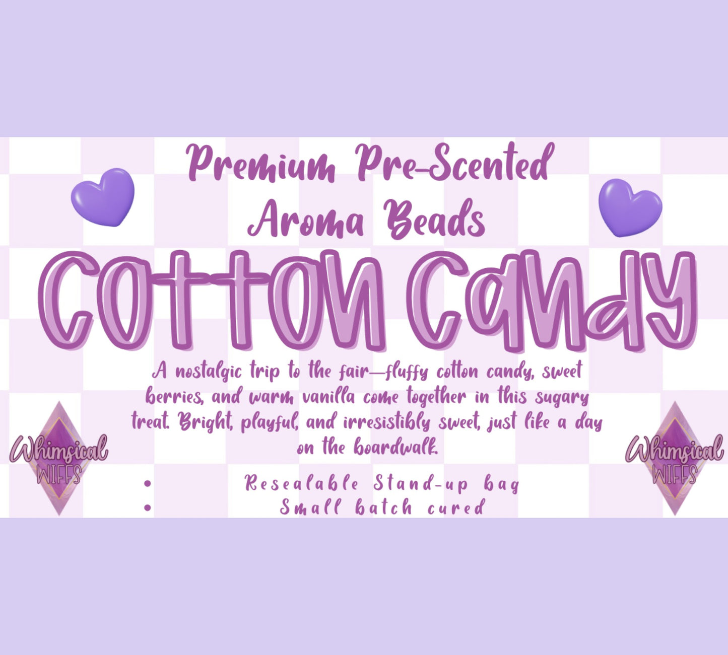 Cotton Candy Prescented Aroma Beads
