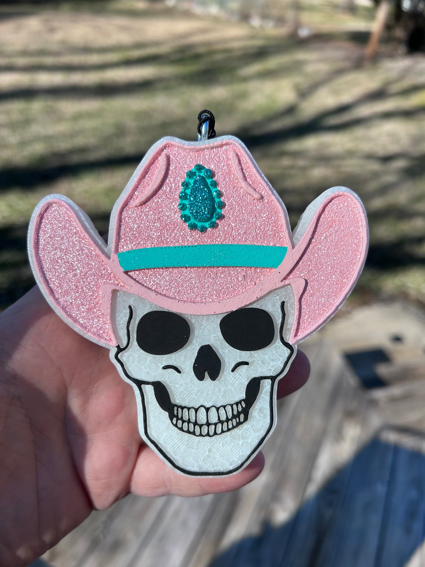 Skeleton Cowboy Freshie