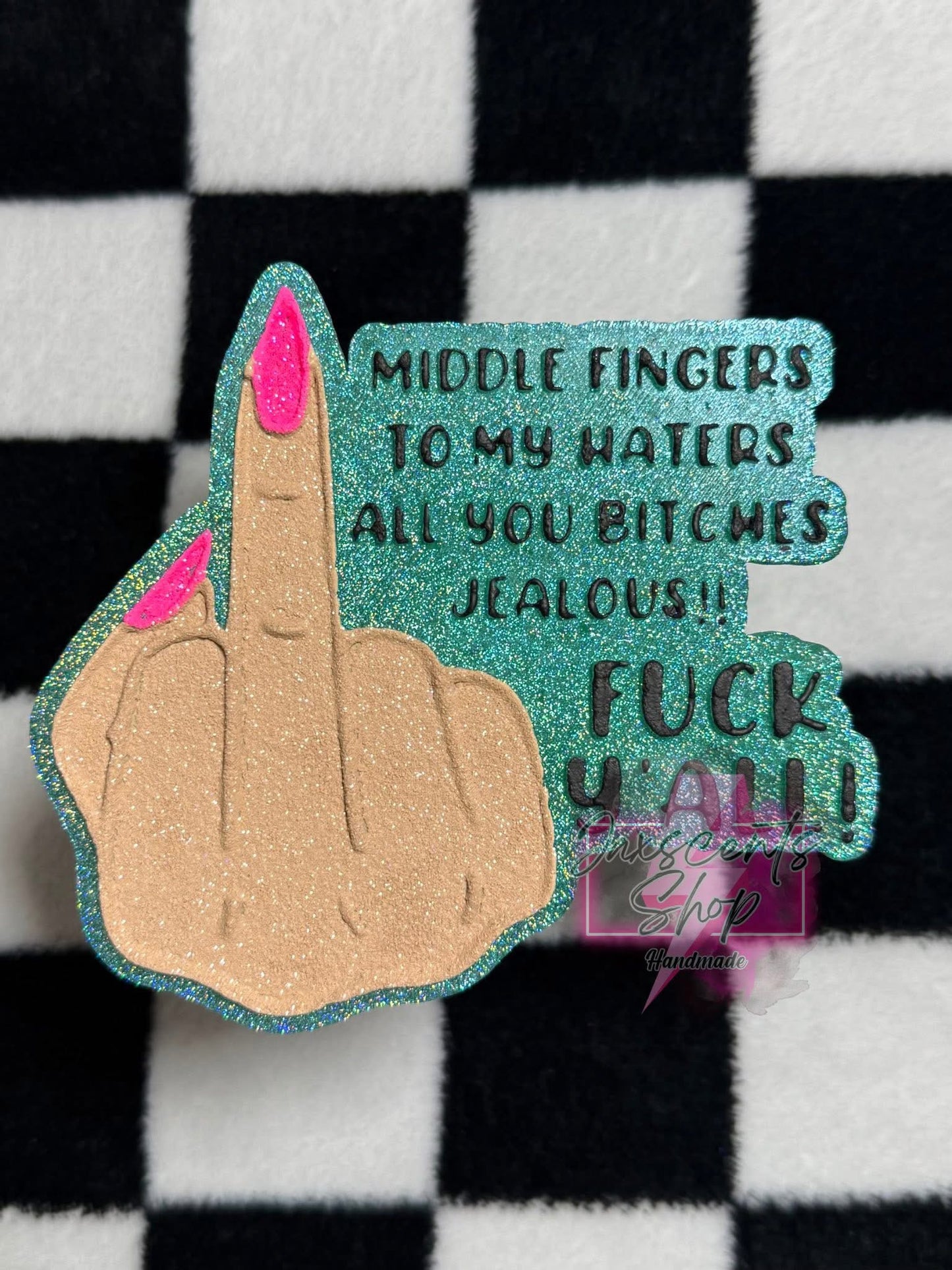 Middle Fingers To My Haters Mold