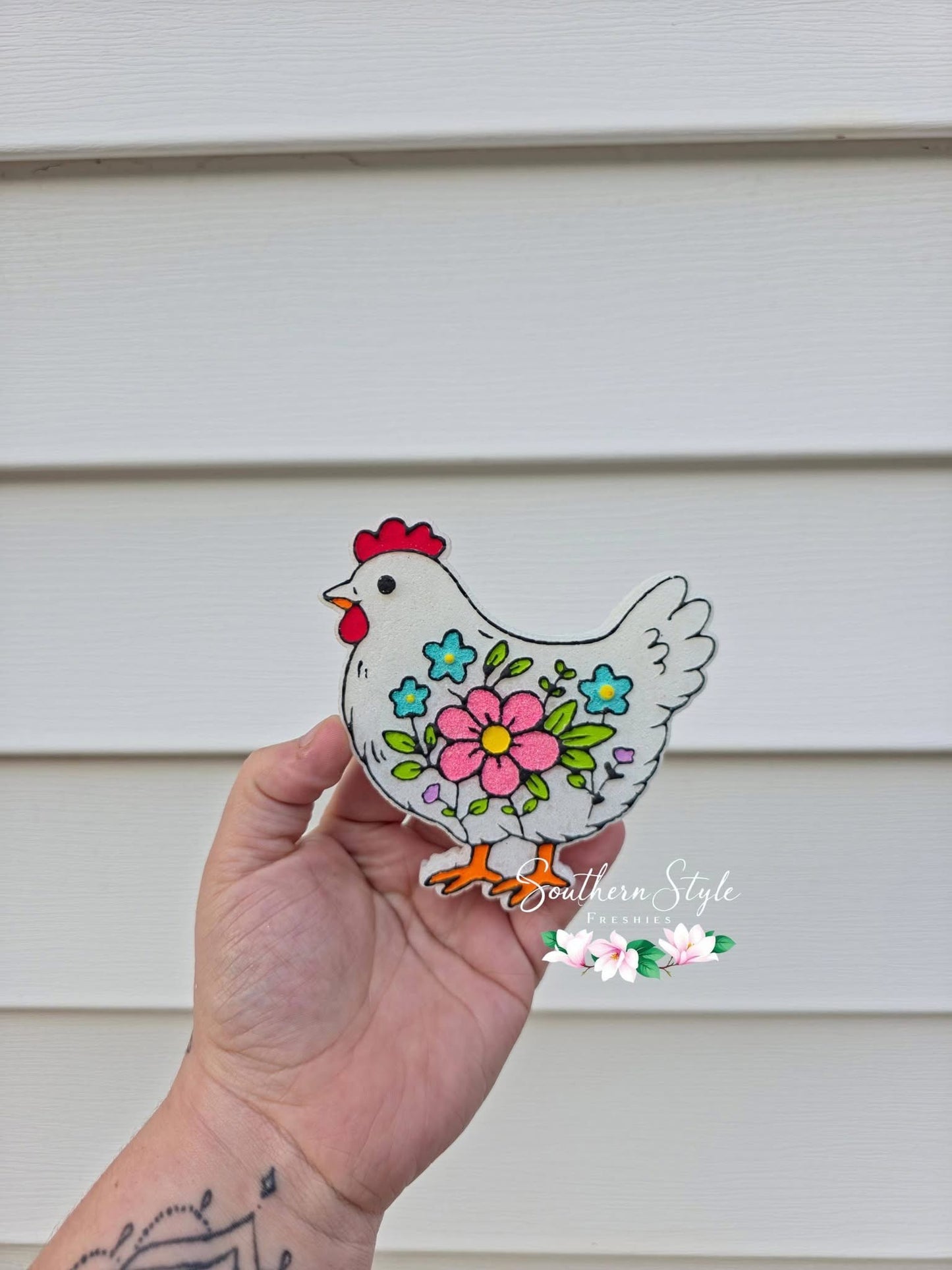 Floral Chicken Mold