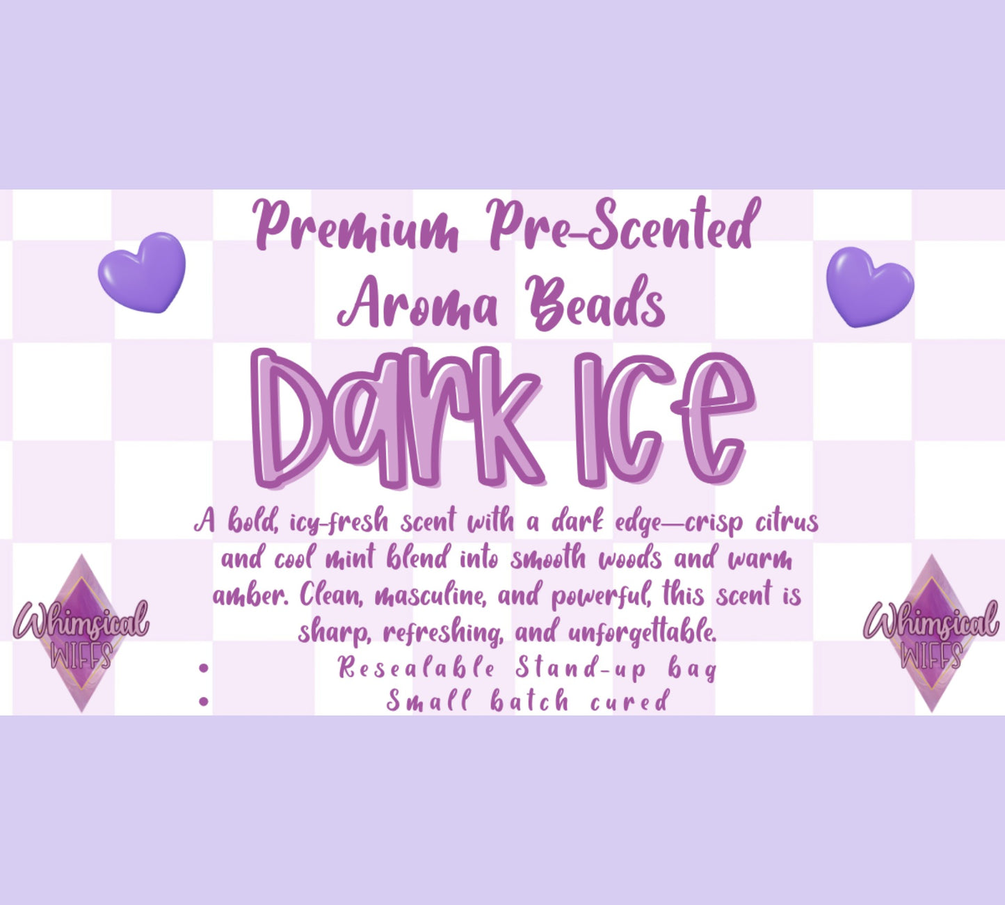 Dark Ice Prescented Aroma Beads