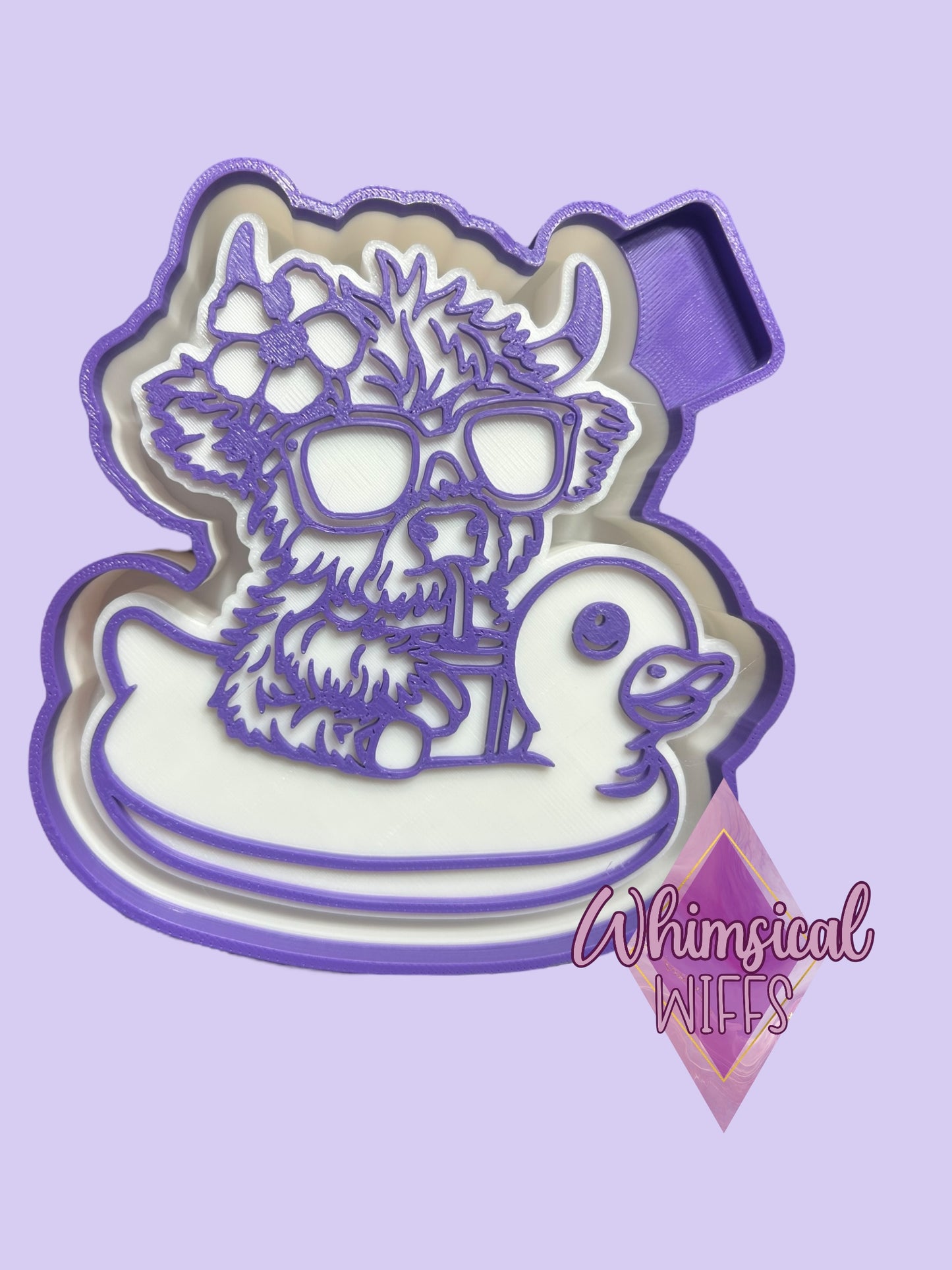 Highland on a Floatie Mold