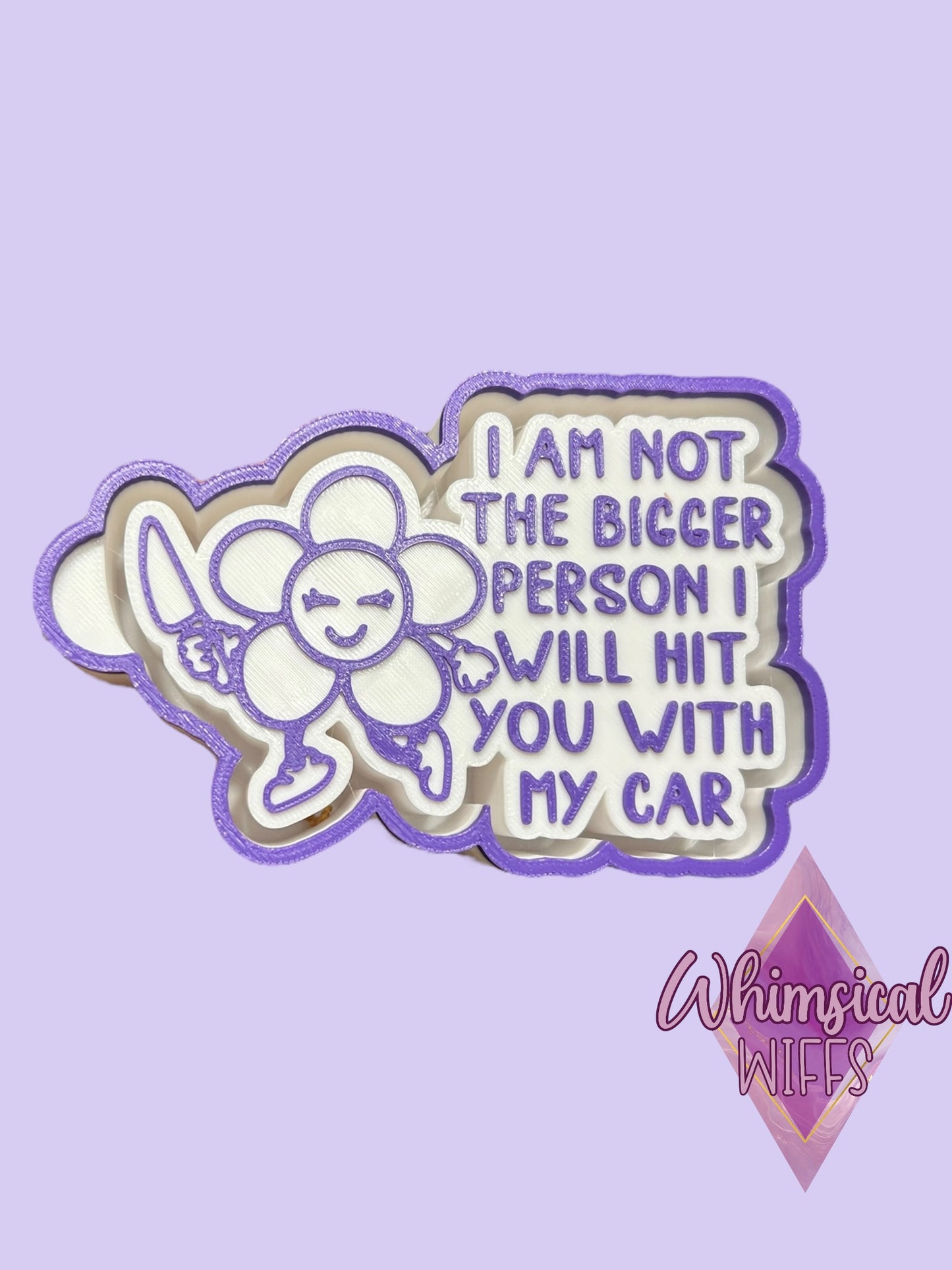 I am not the bigger person I will hit you with my car Mold