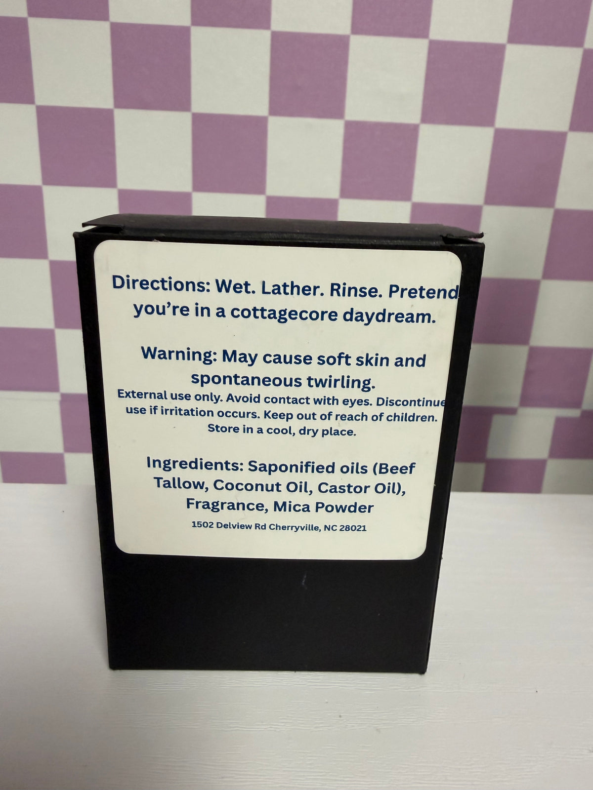 Black Raspberry Vanilla Handmade Soap