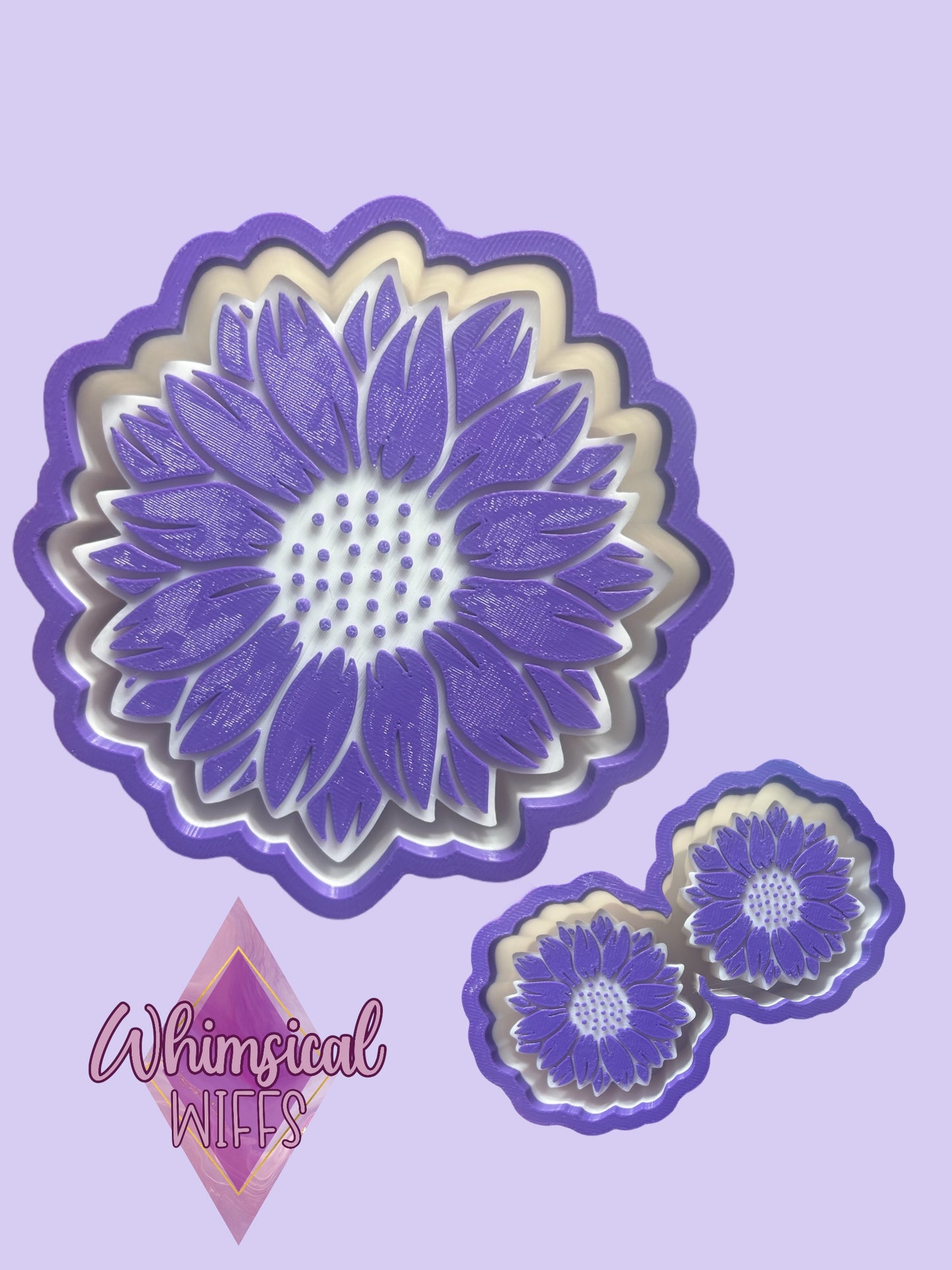 Sunflower Full size & Vent Clip Mold Combo