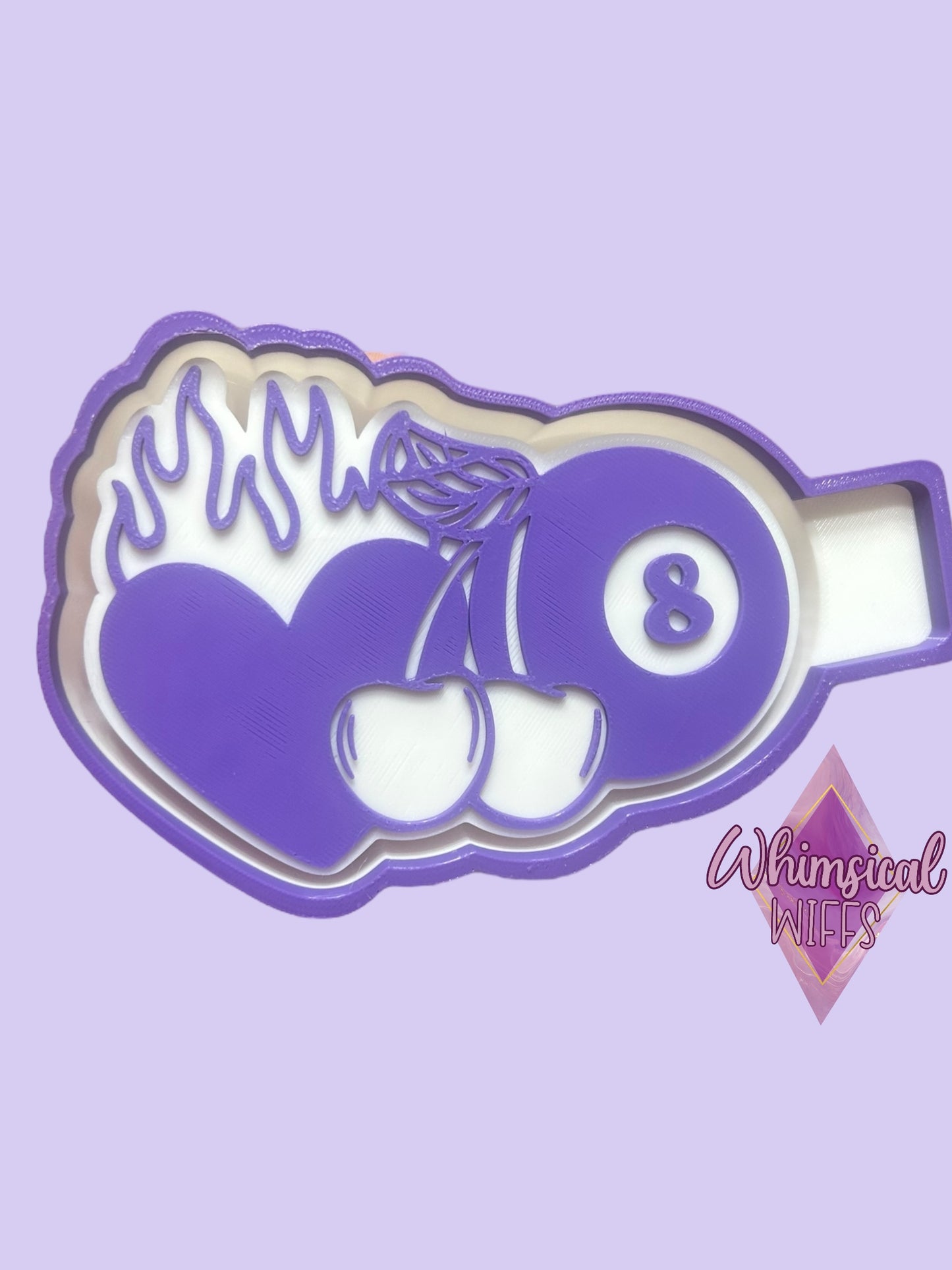 Heart, Cherry, 8 ball Mold