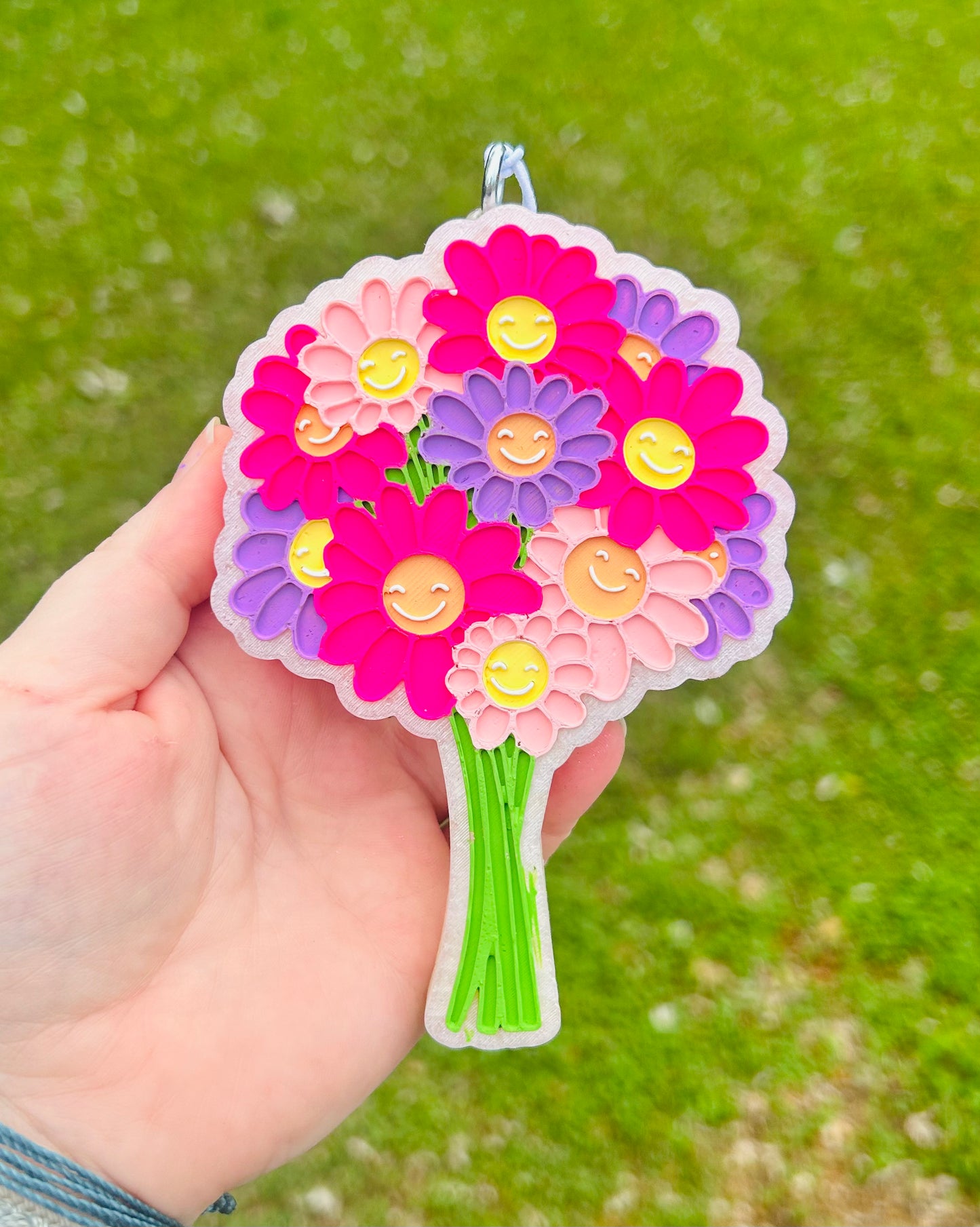Happy Daisy Bouquet Mold