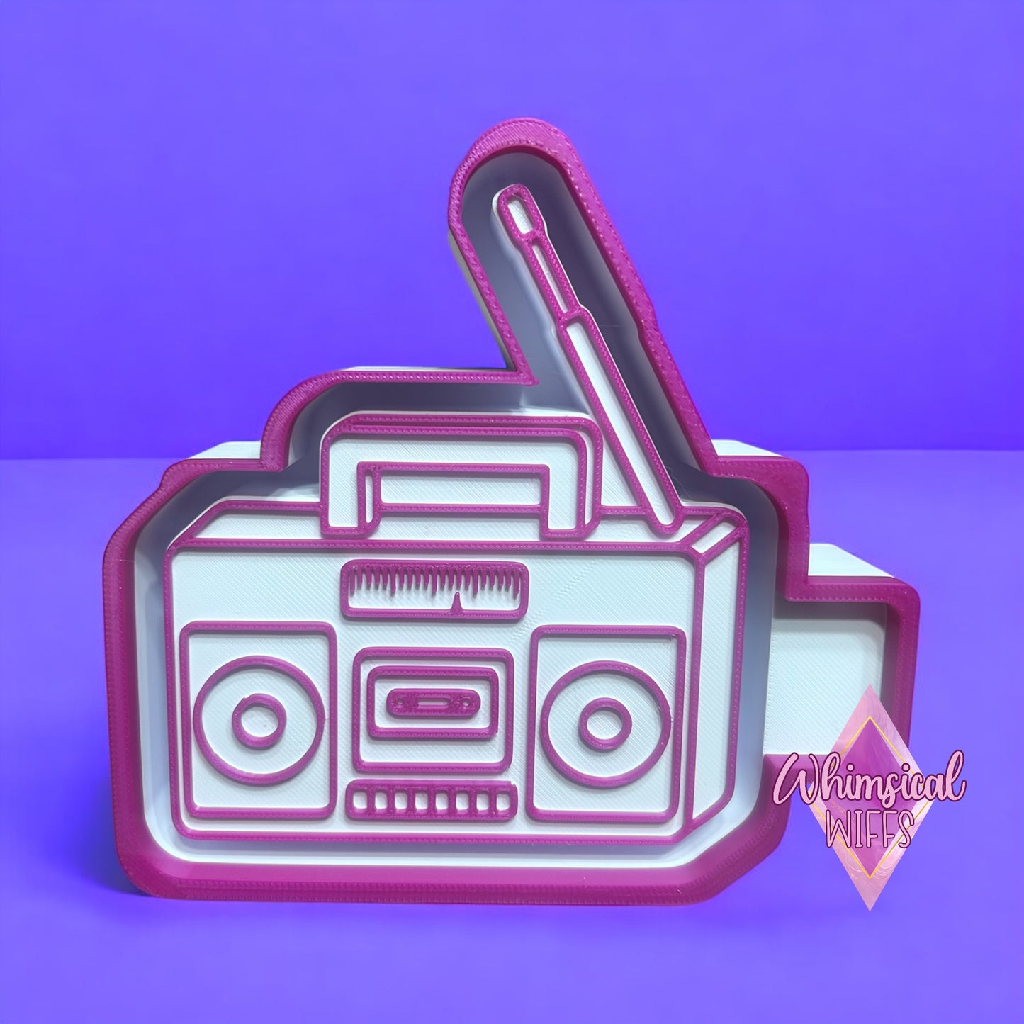 Stereo boombox mold