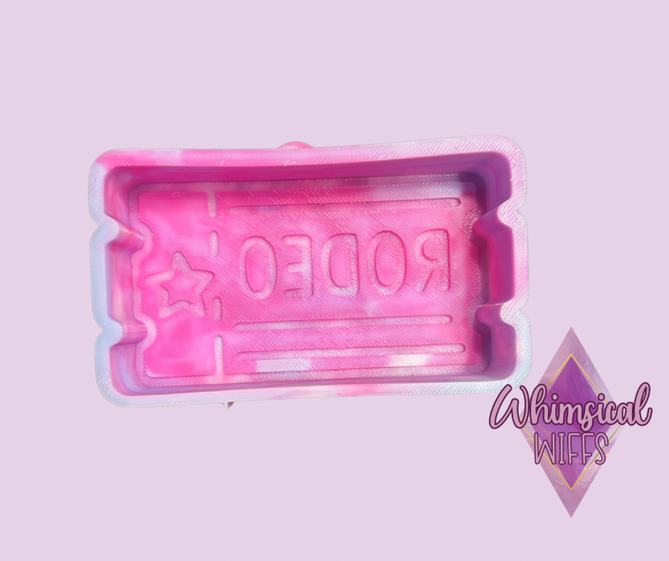 Rodeo Ticket Stub Mold