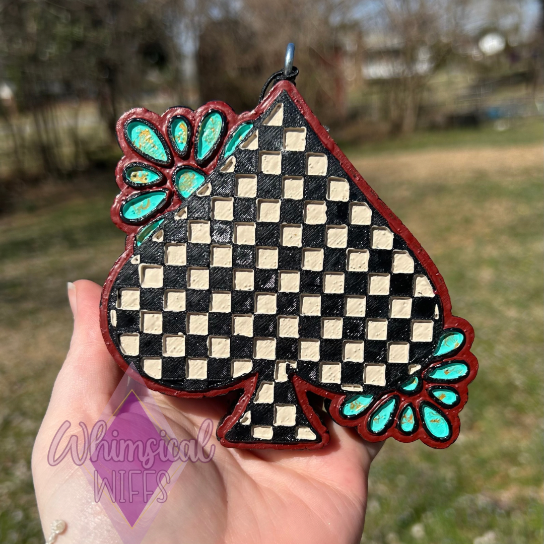 Checkered Spade