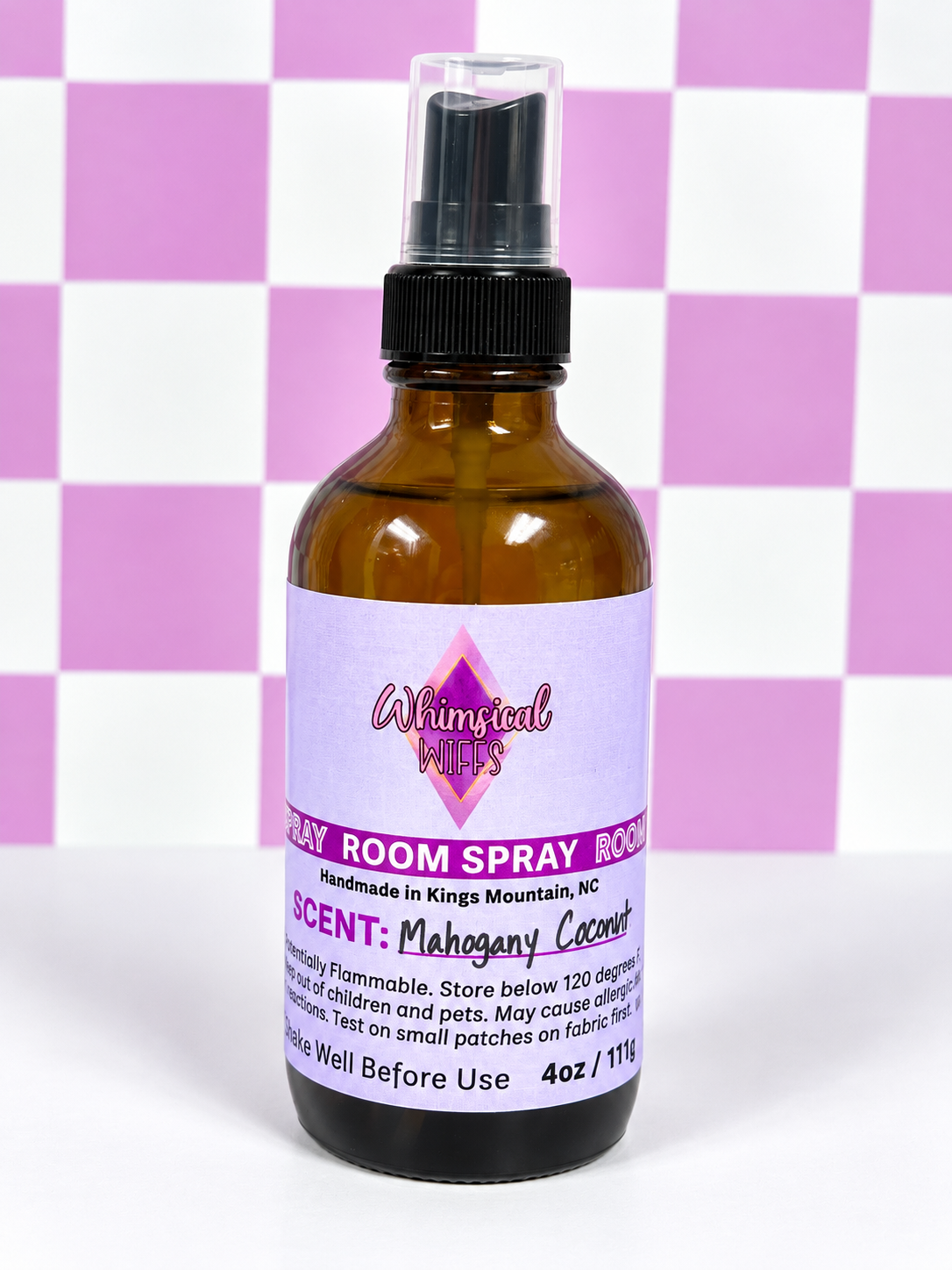 Whimsical Wiffs 4 oz scented room and linen spray — product image 5 of 5