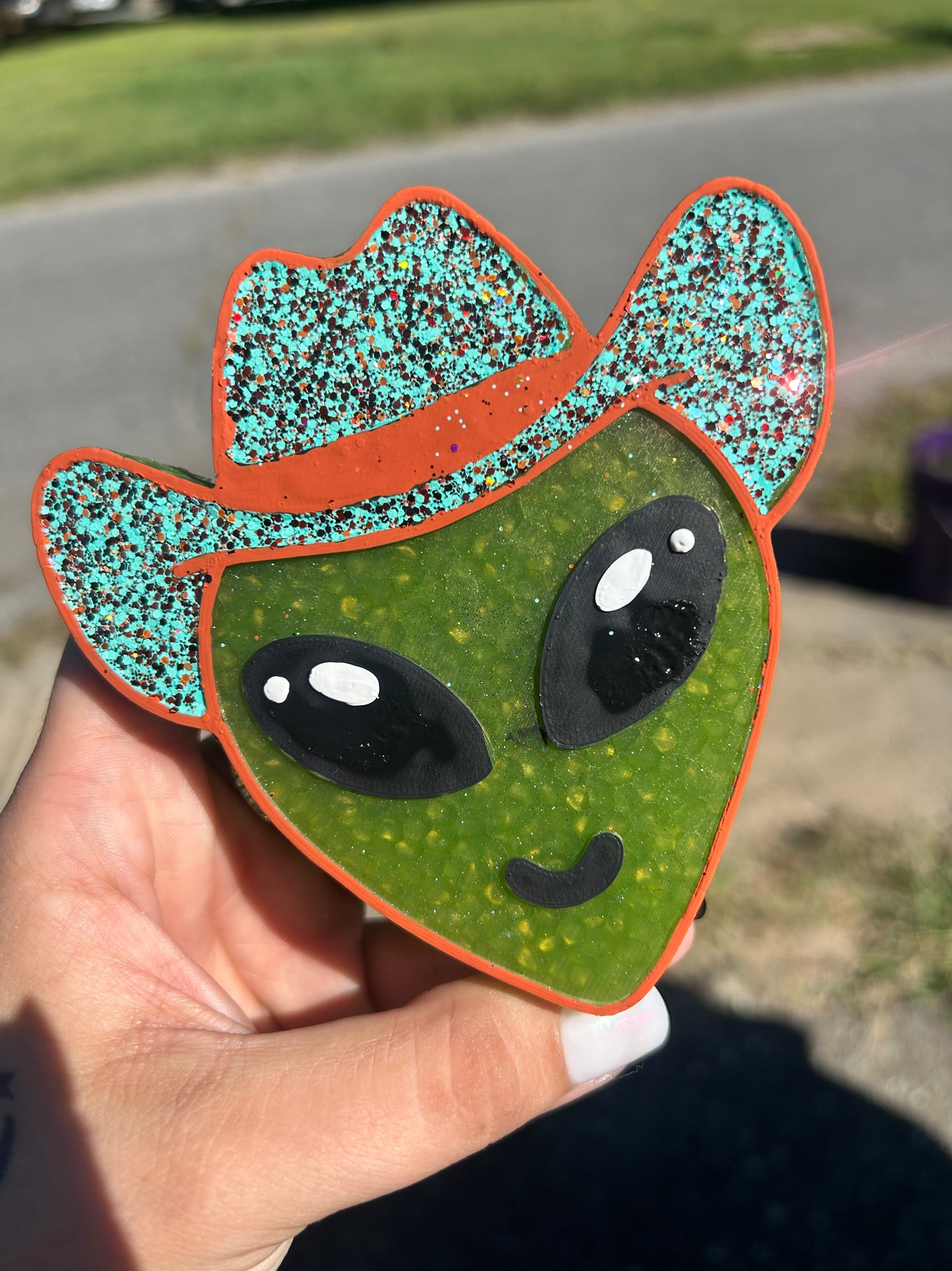Cowboy Alien Freshie