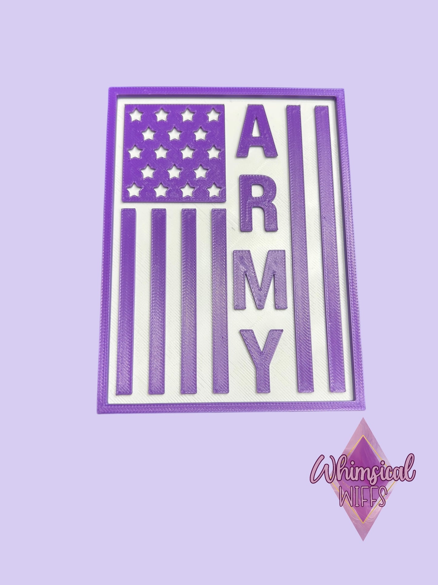 Flag Mold with inserts