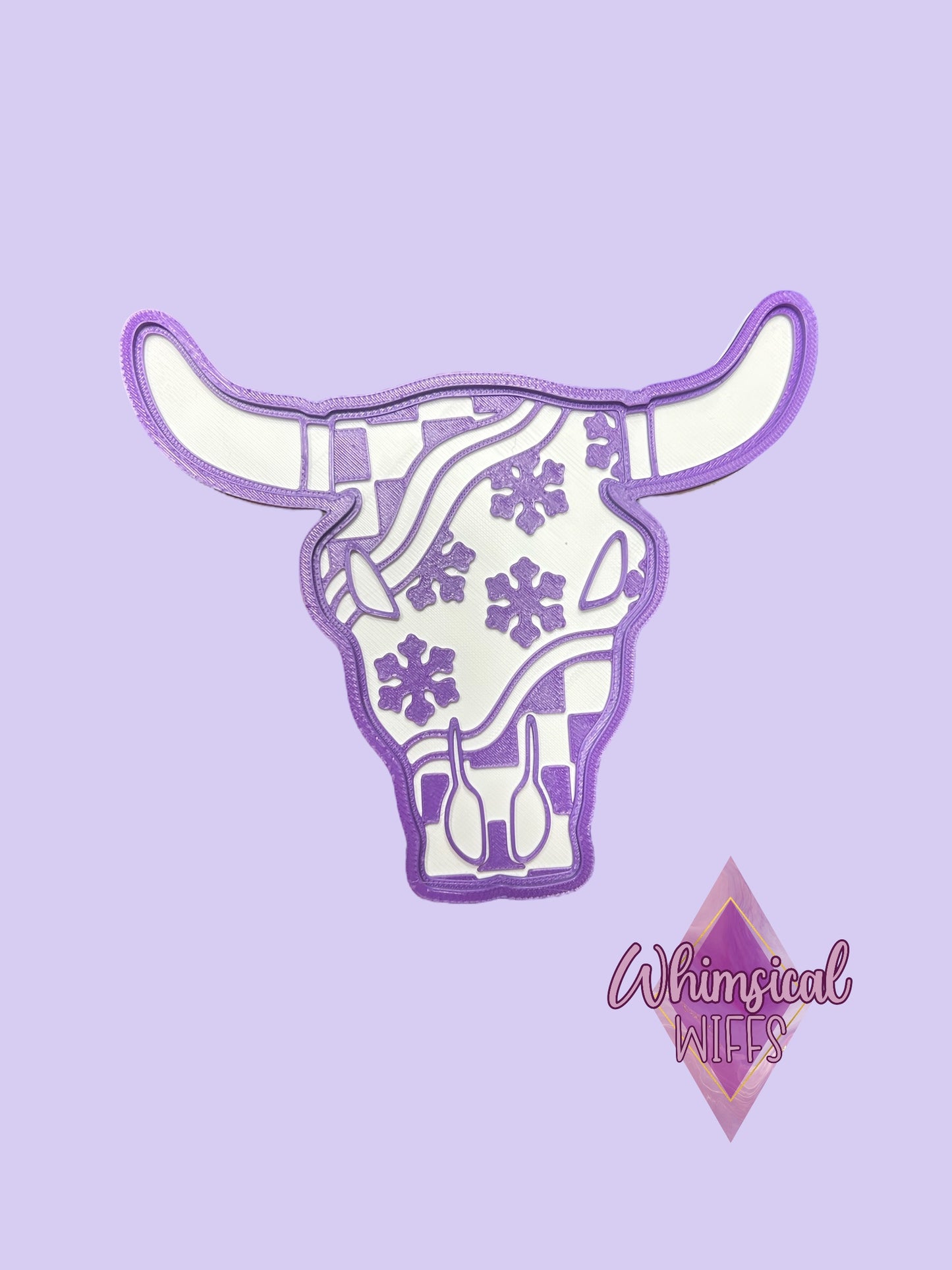 Bull skulls with inserts Molds