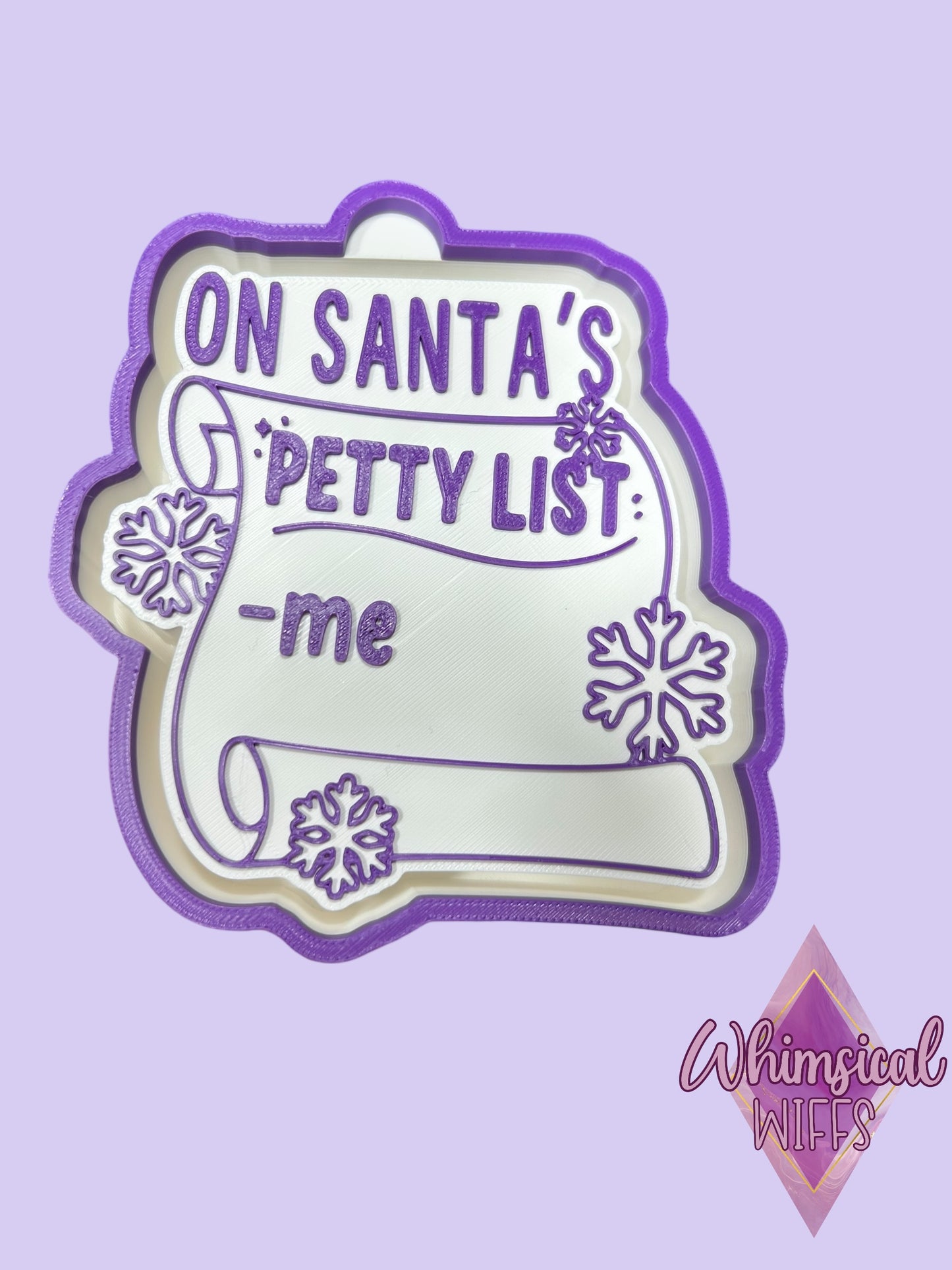 santa's petty list Mold