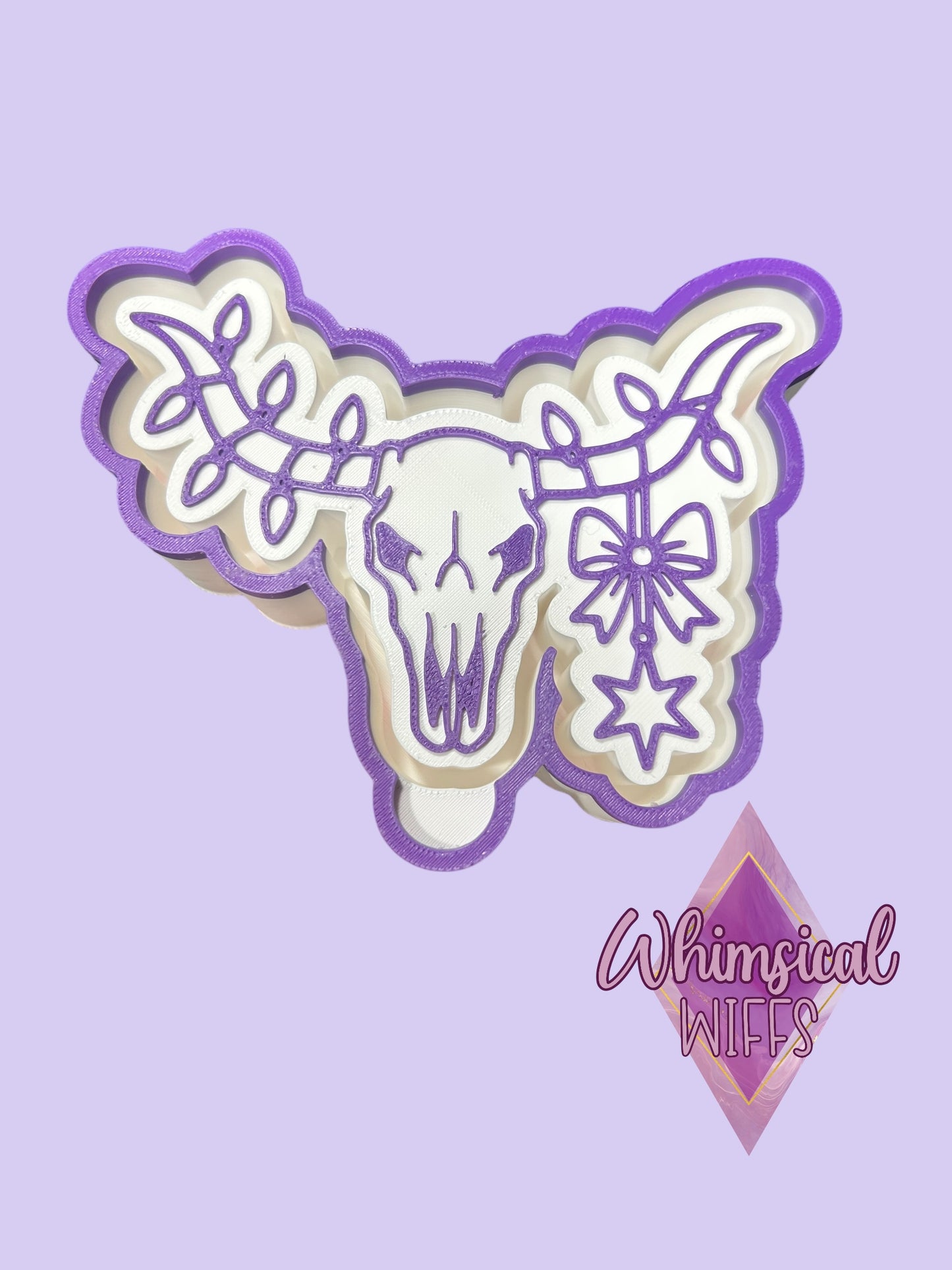 Christmas Longhorn Mold