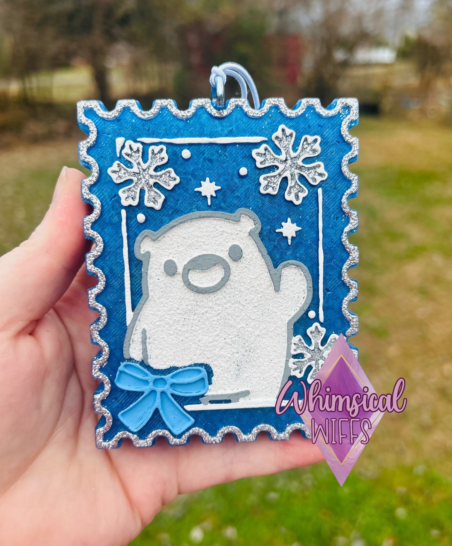 Polar bear stamp Mold