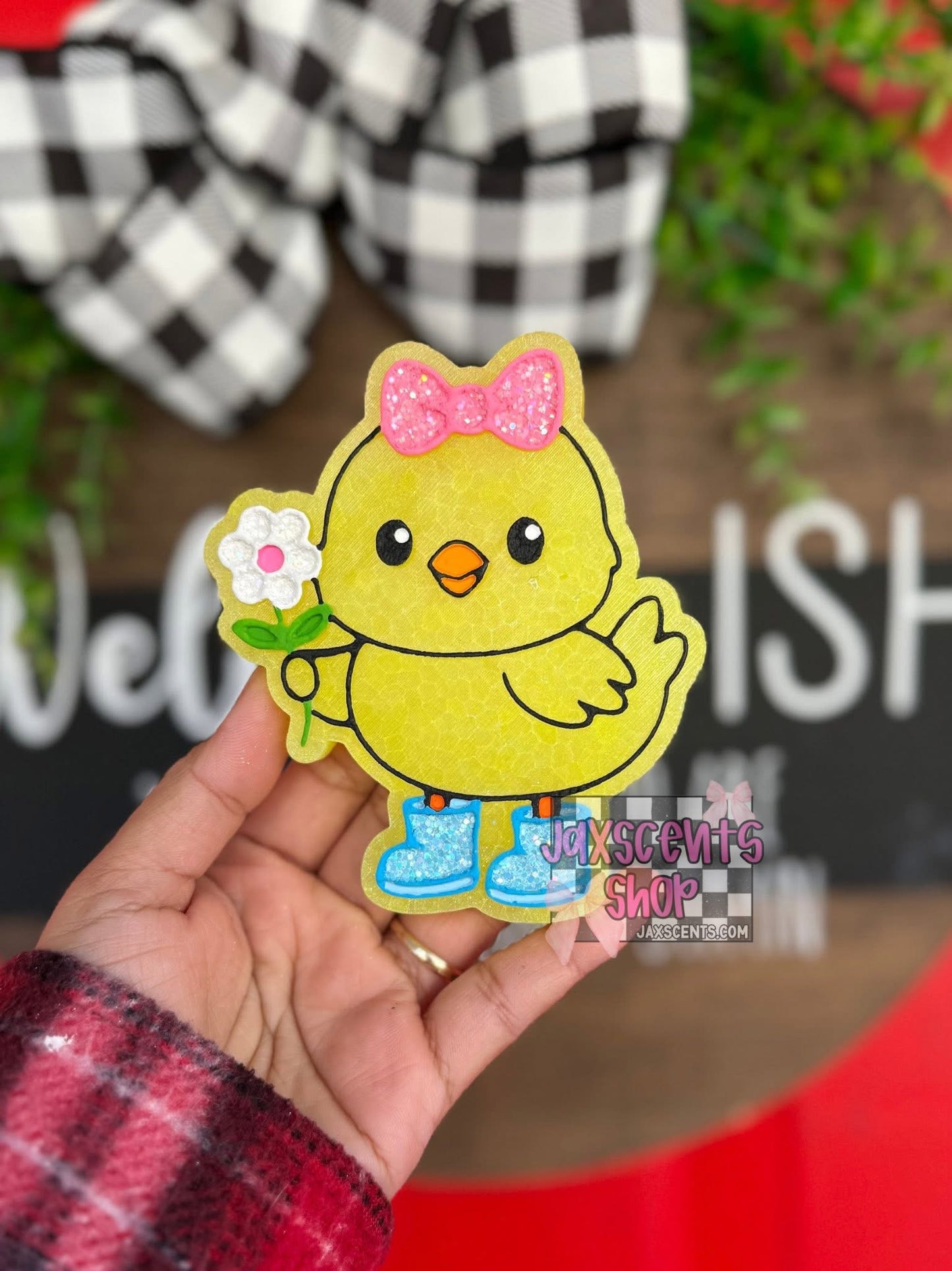 Baby Chick with flower Mold