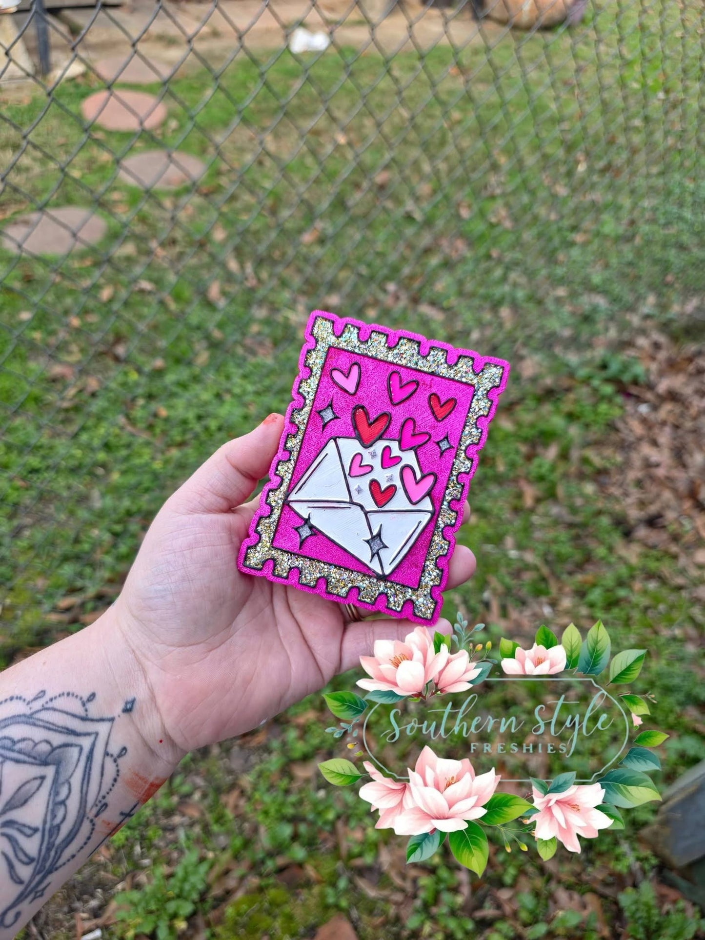 Heart Letter Stamp Mold