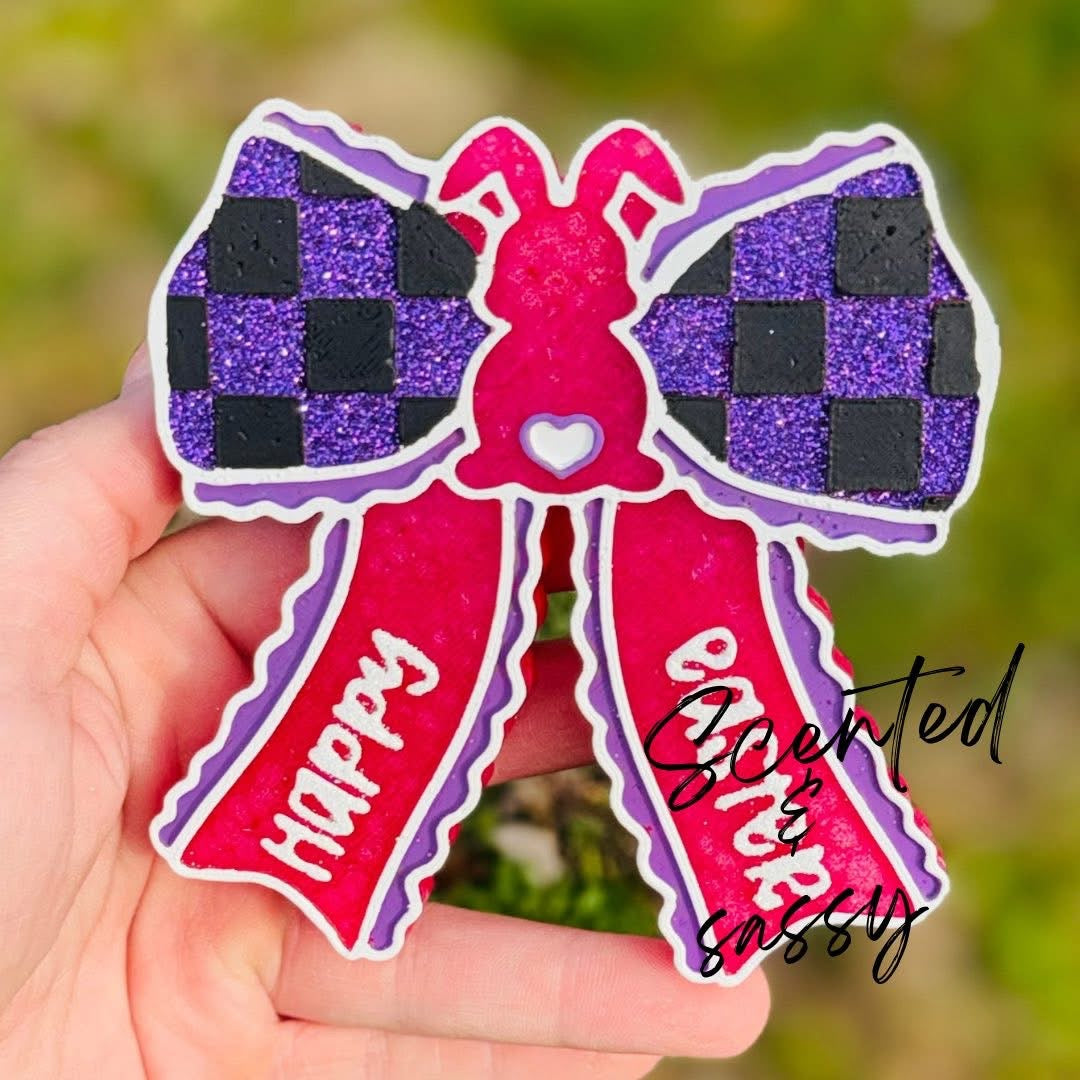Happy Easter Bow Mold