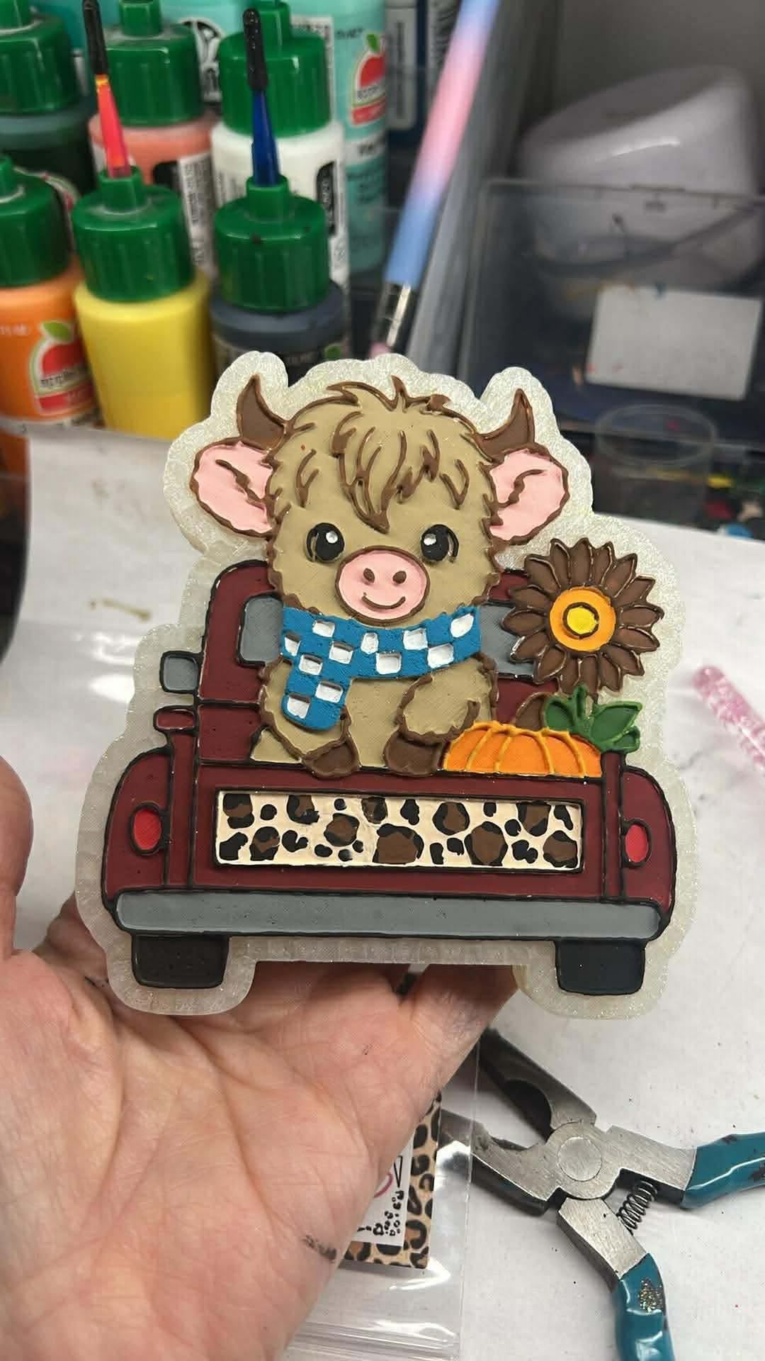 Highland on a truck Mold