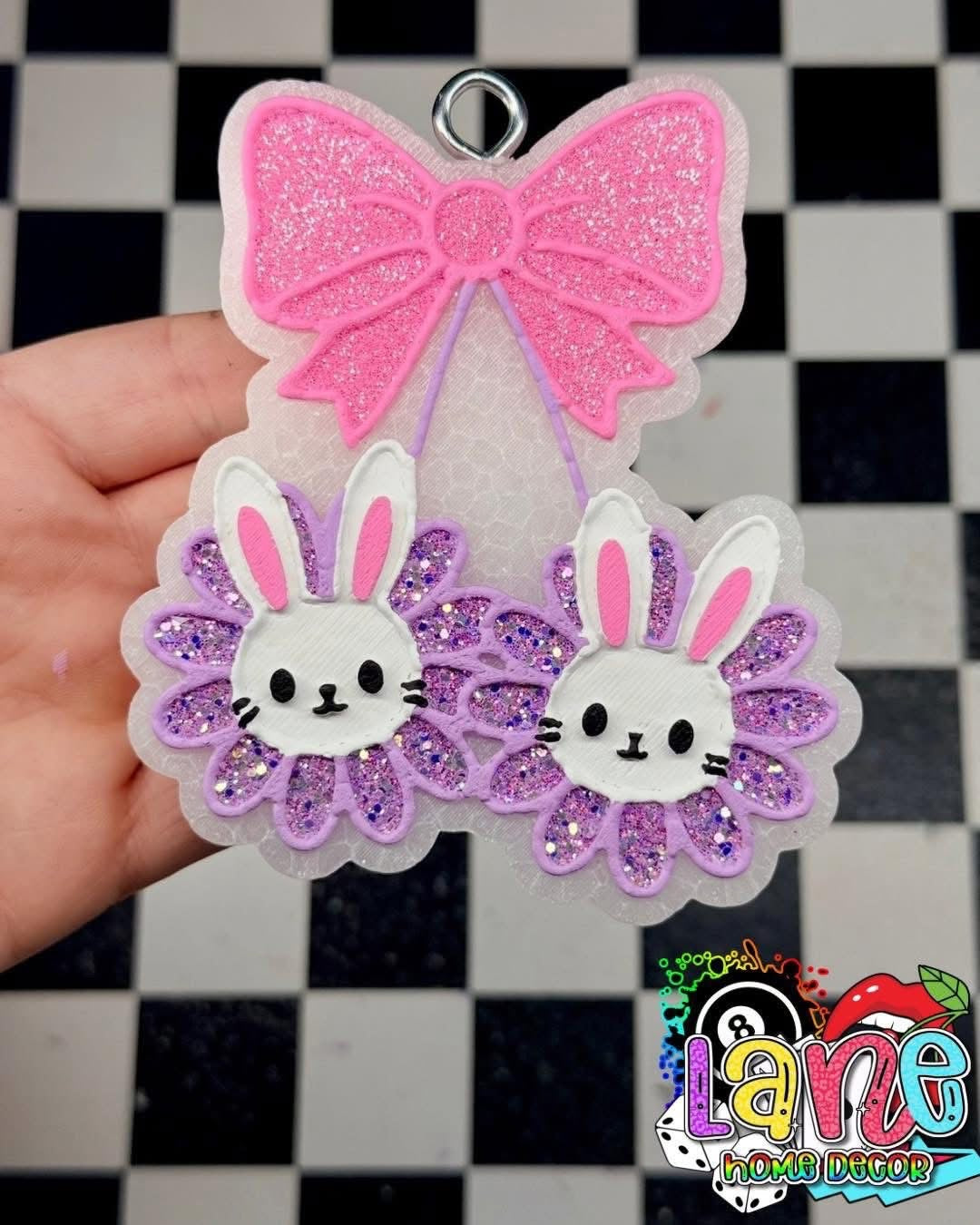 Bunny Cherry Daisies Mold