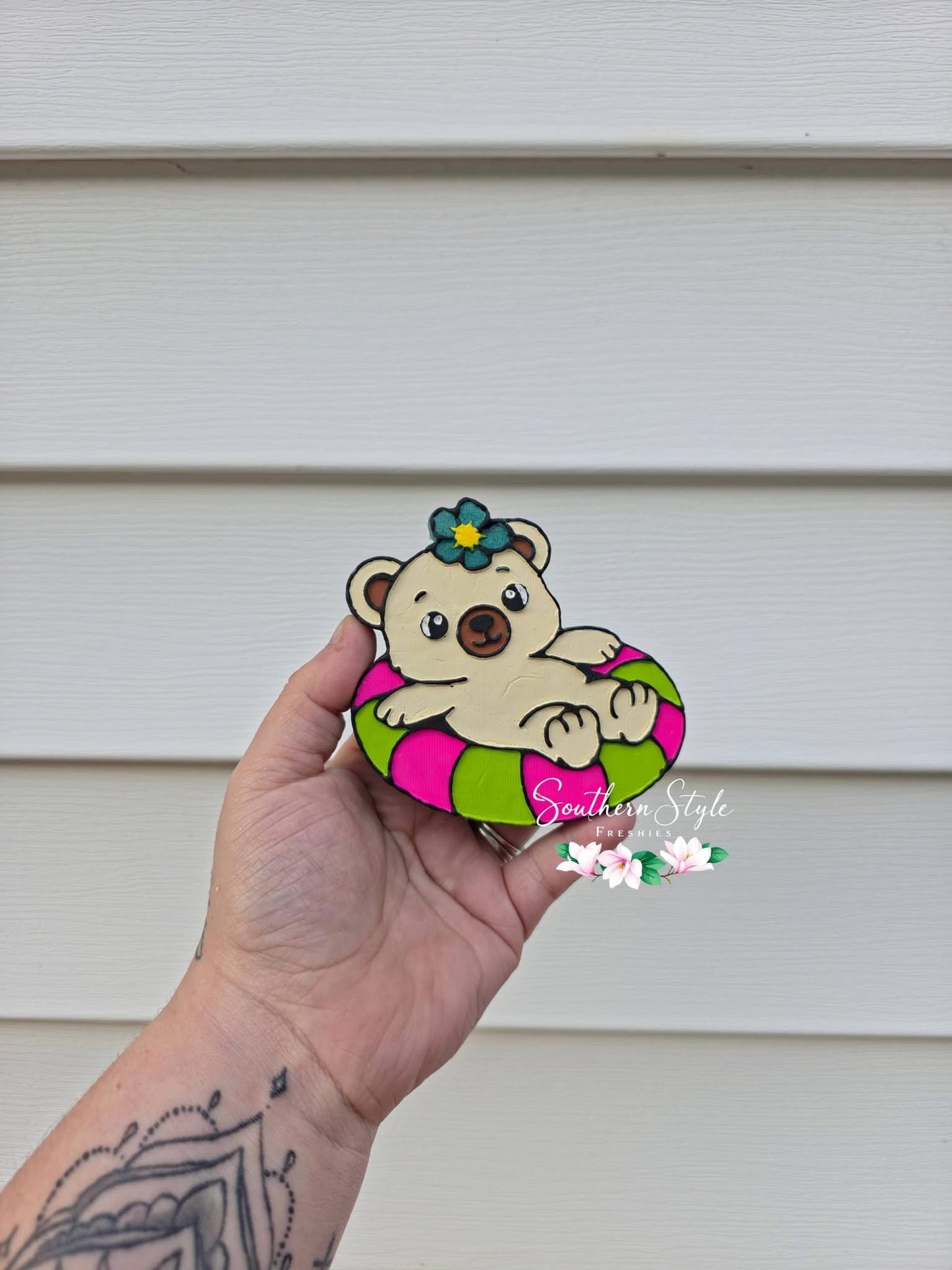 Teddy on Floatie Mold