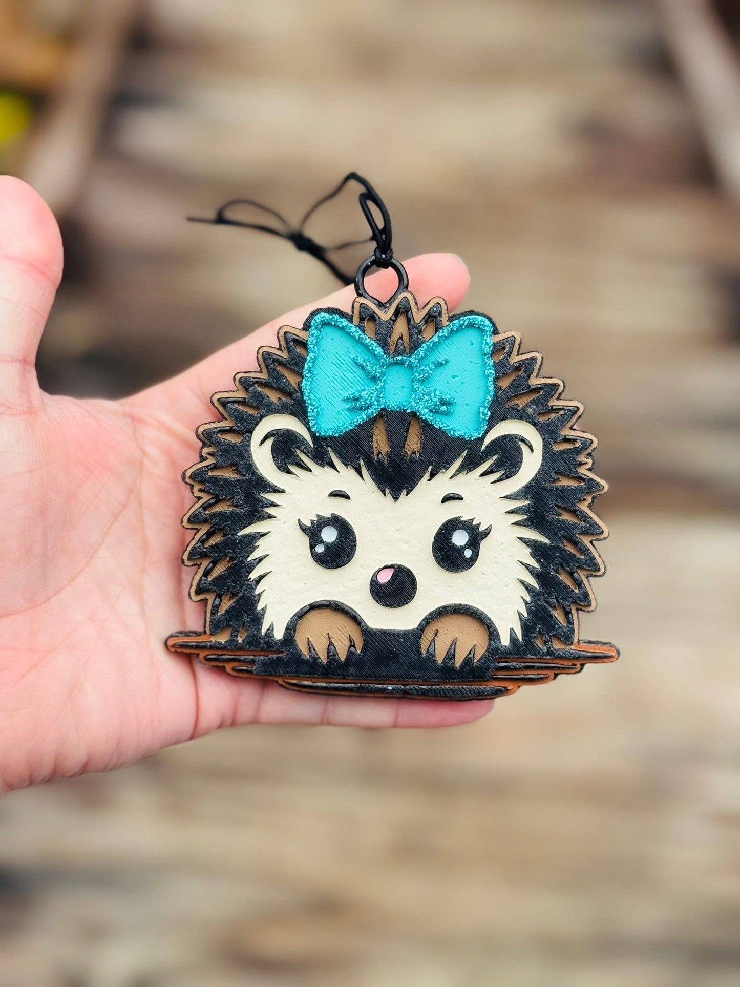Hedgehog With bow Mold