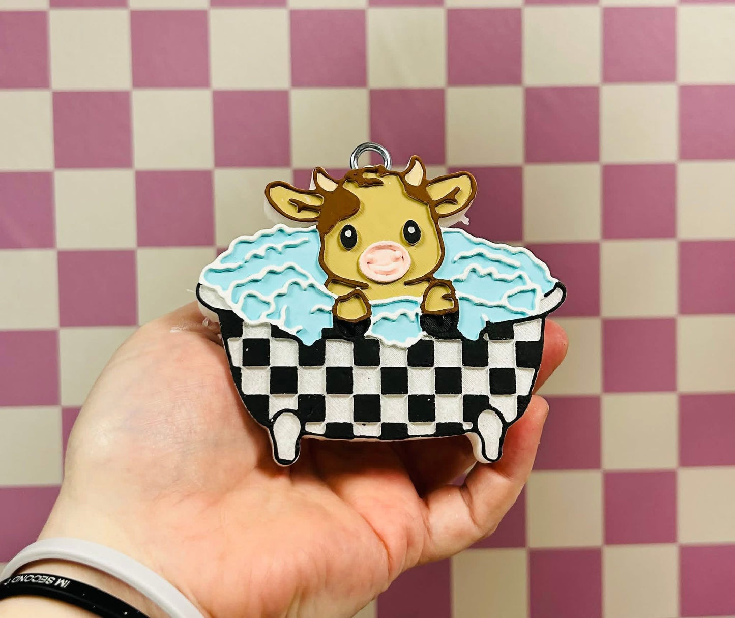 Cow in bubble bath Mold