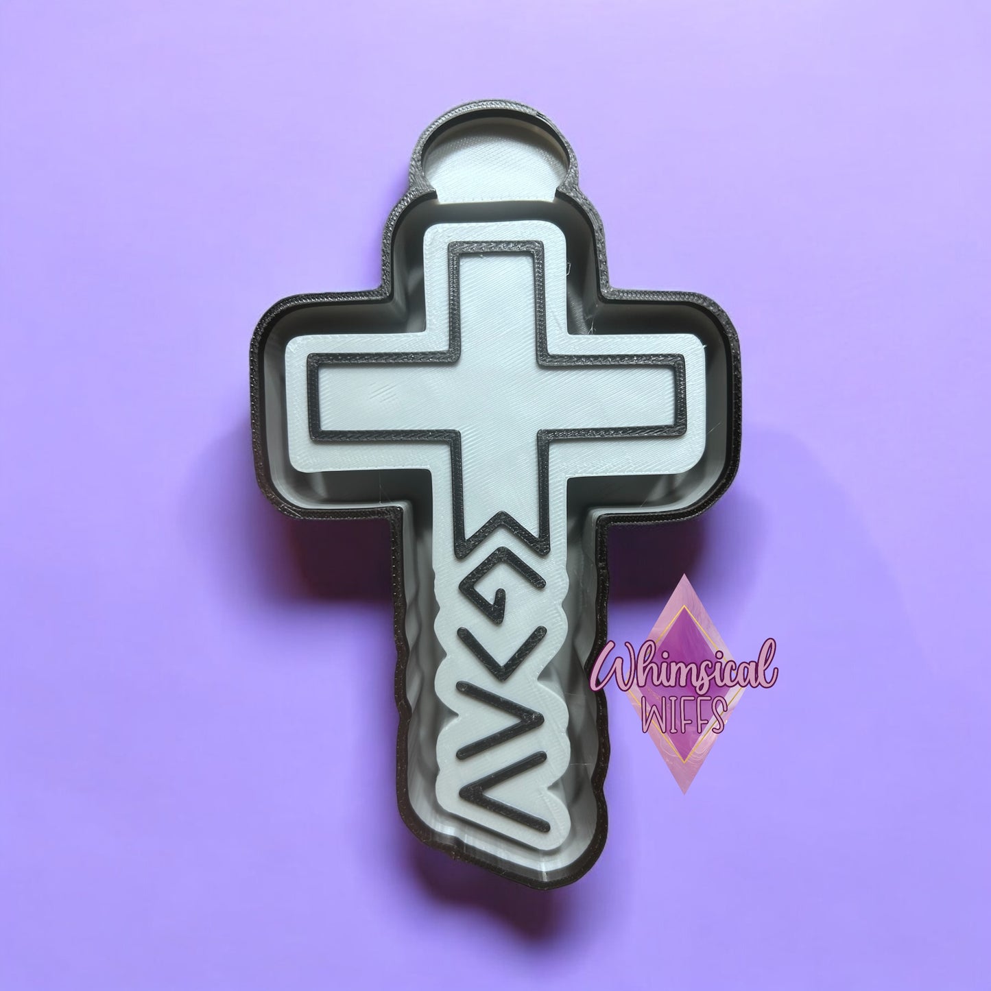 God is greater than the highs and lows cross Mold