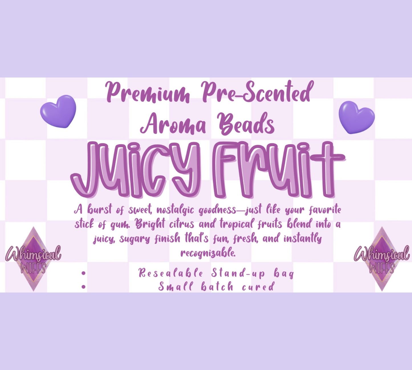 Juicy Fruit Prescented Aroma Beads