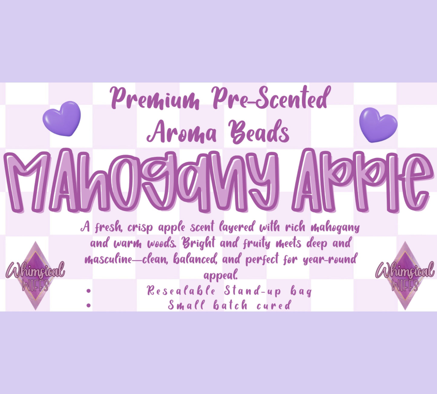 Mahogany Apple Prescented Aroma Beads